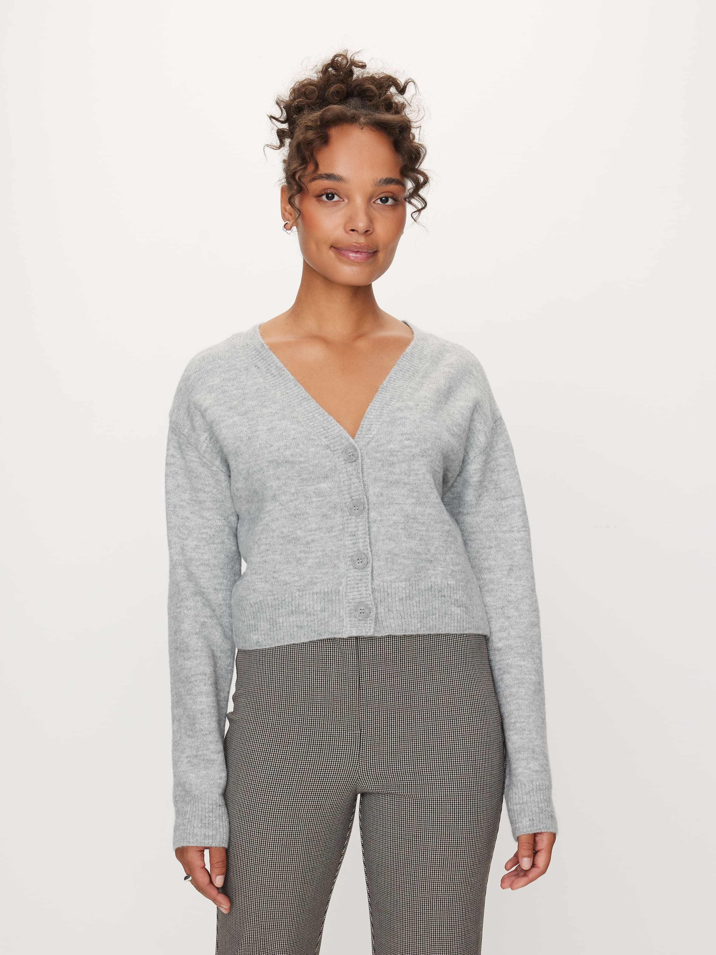 Isabella Crop Long Sleeve Cardi