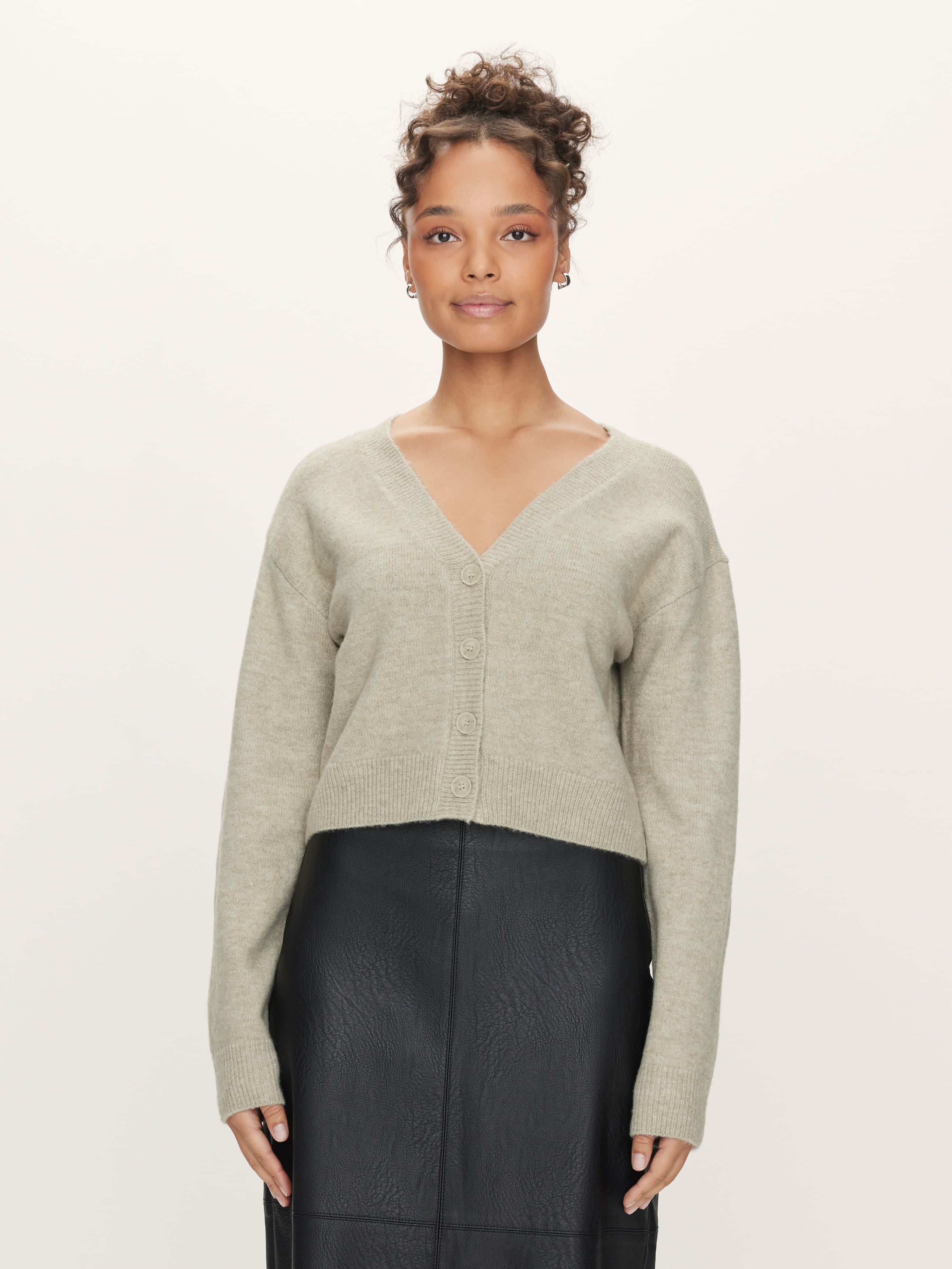 Isabella Crop Long Sleeve Cardi