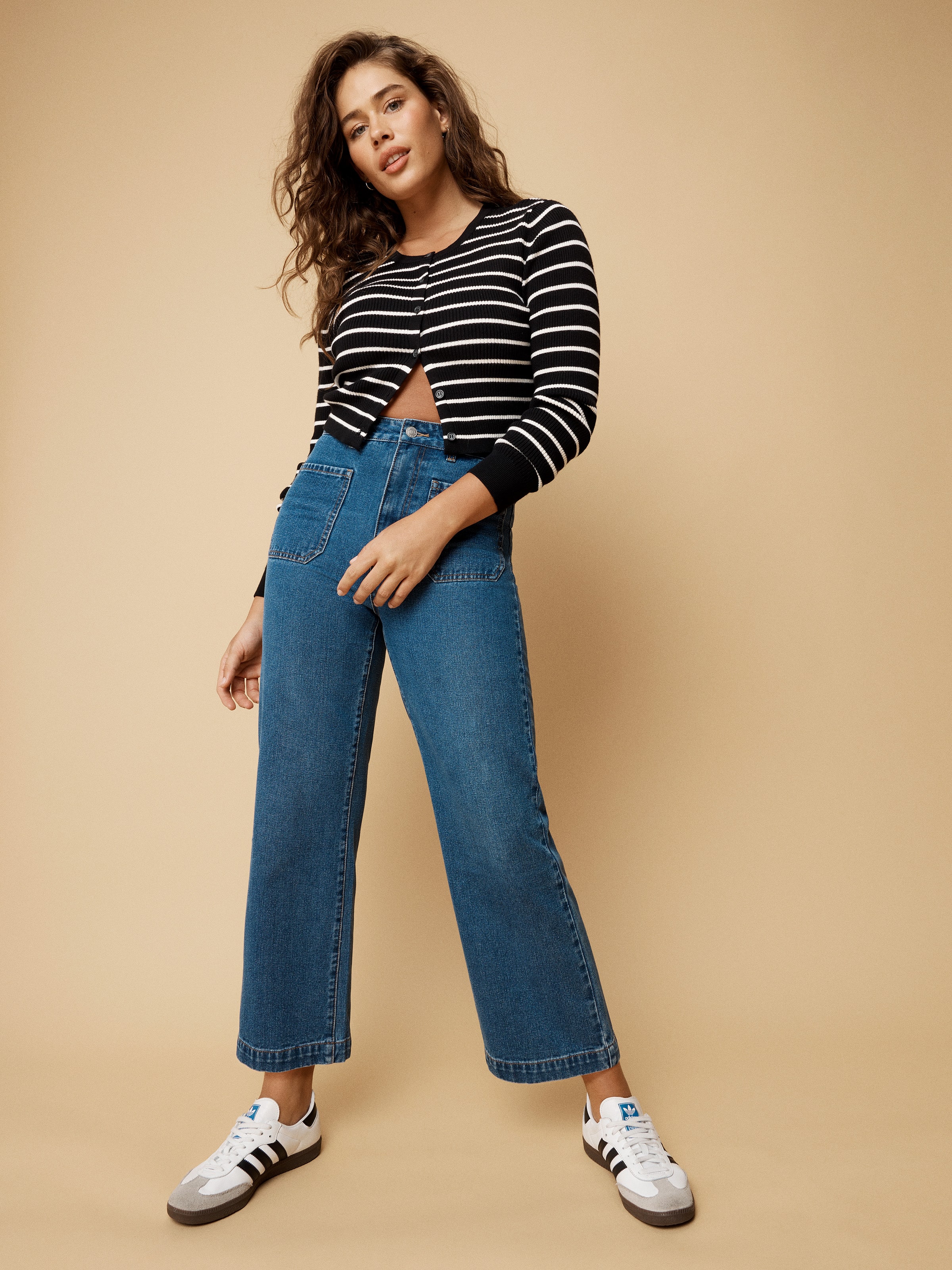 Sadie Wide Leg Jean