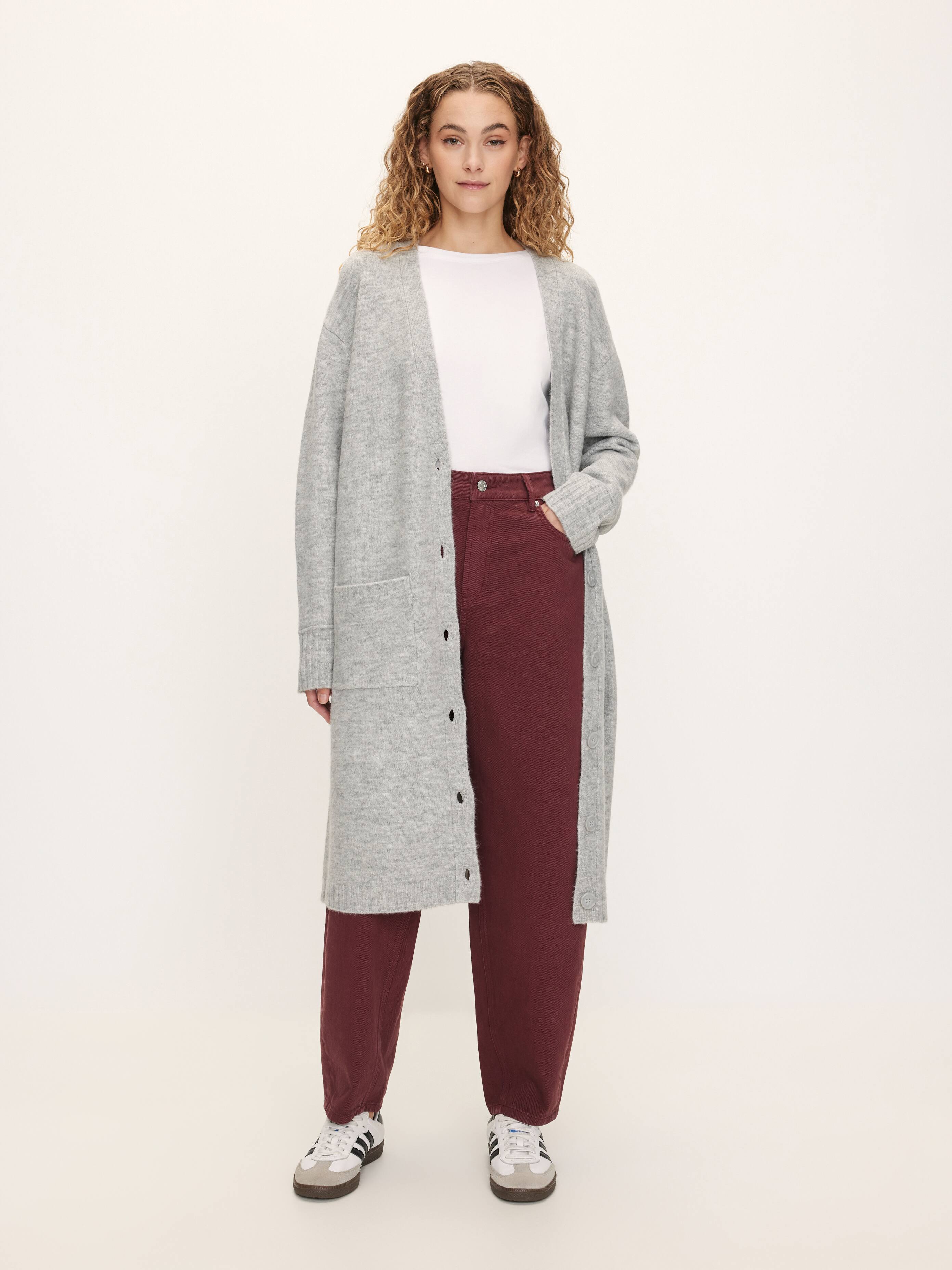 Jade Longline Long Sleeve Cardi
