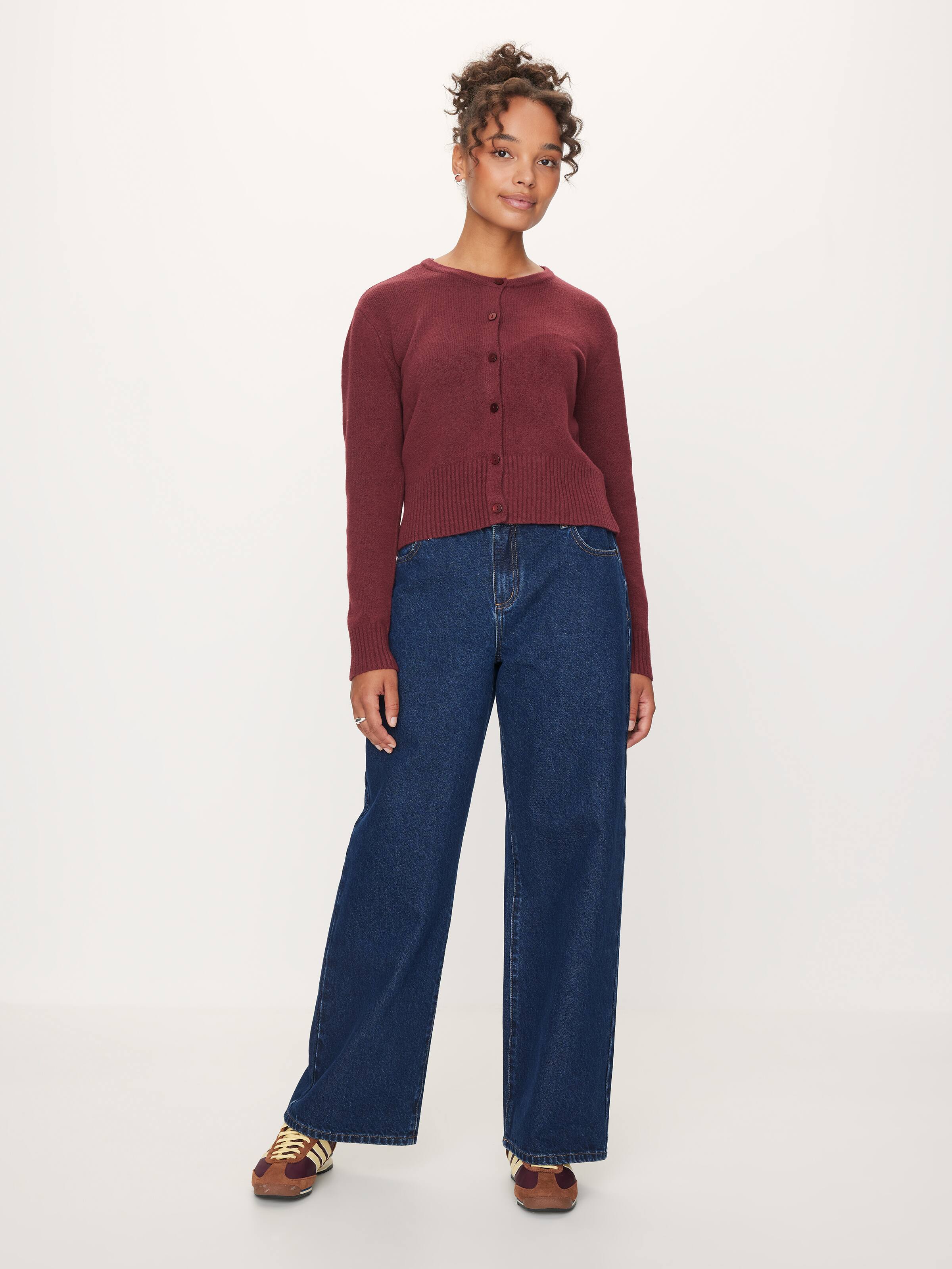 Cleo Deep Hem Long Sleeve Cardi