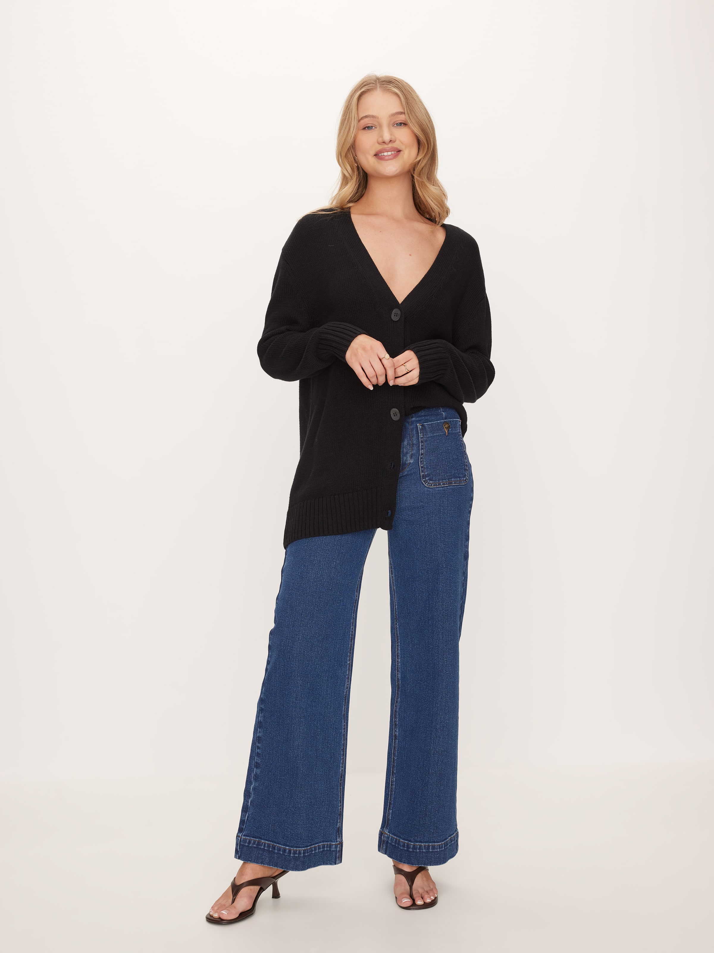 Lucile Longline Cardi