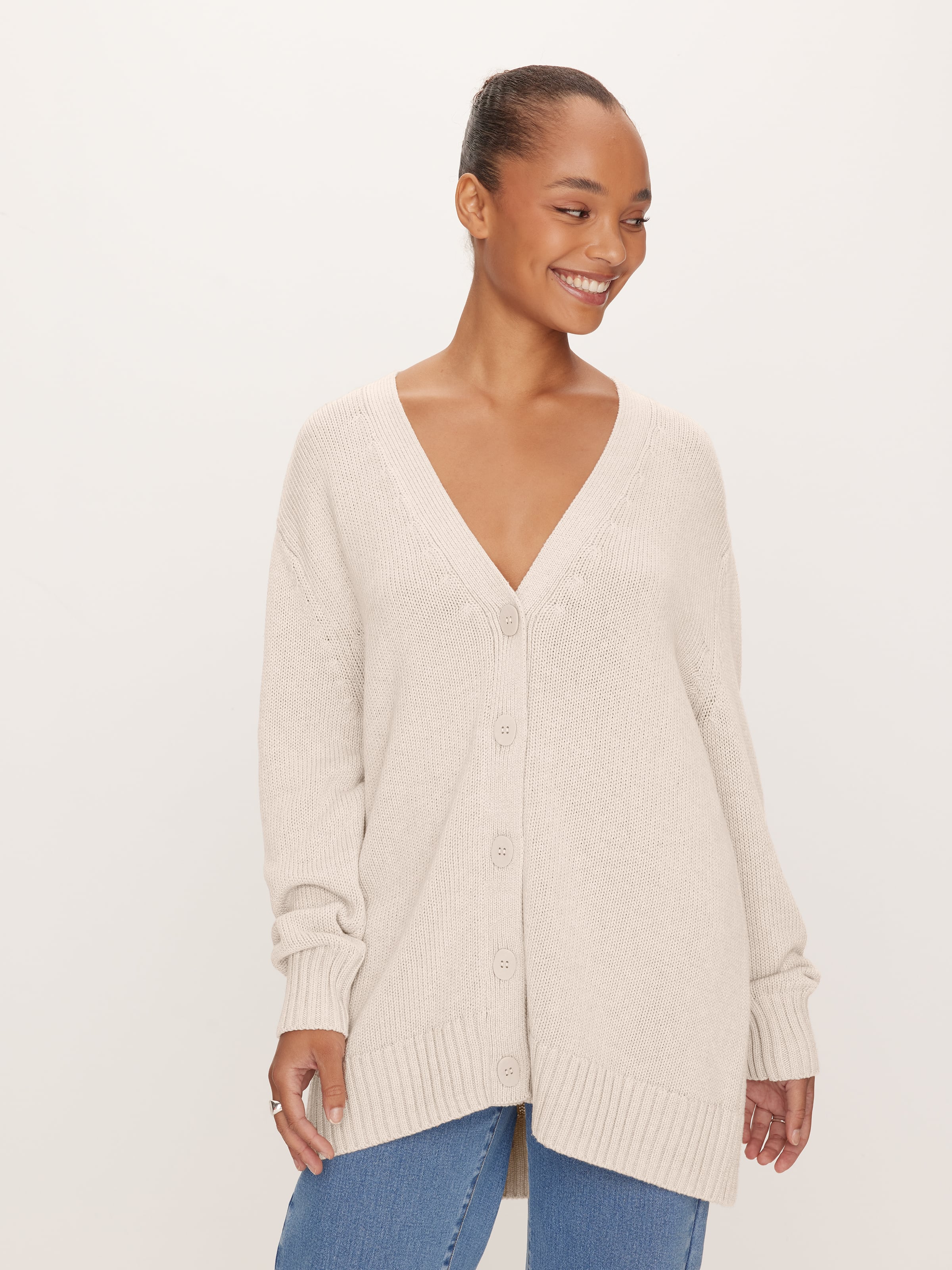 Lucile Longline Cardi