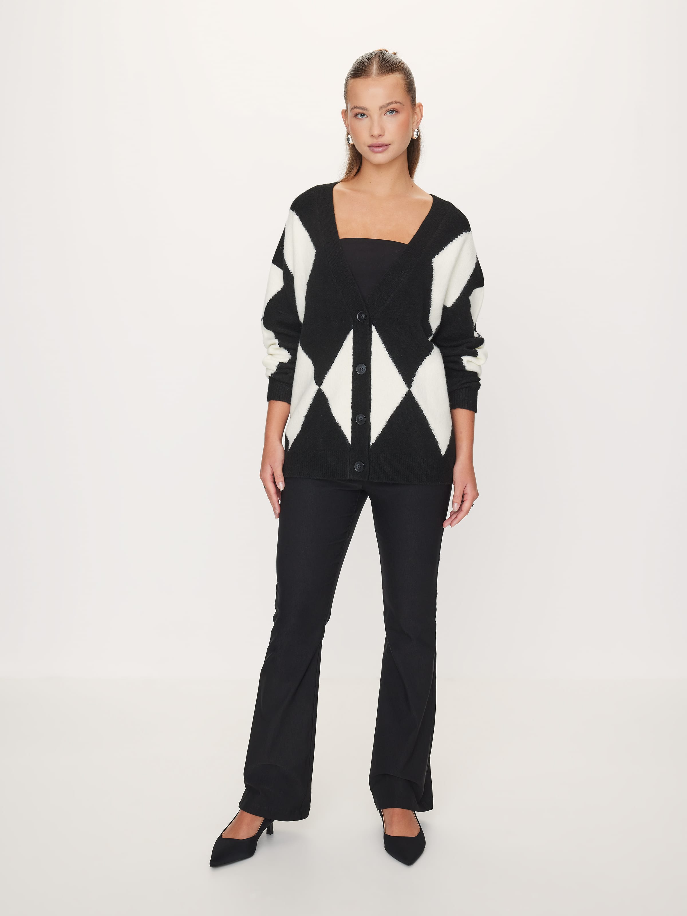 Diana Diamond Long Sleeve Cardi