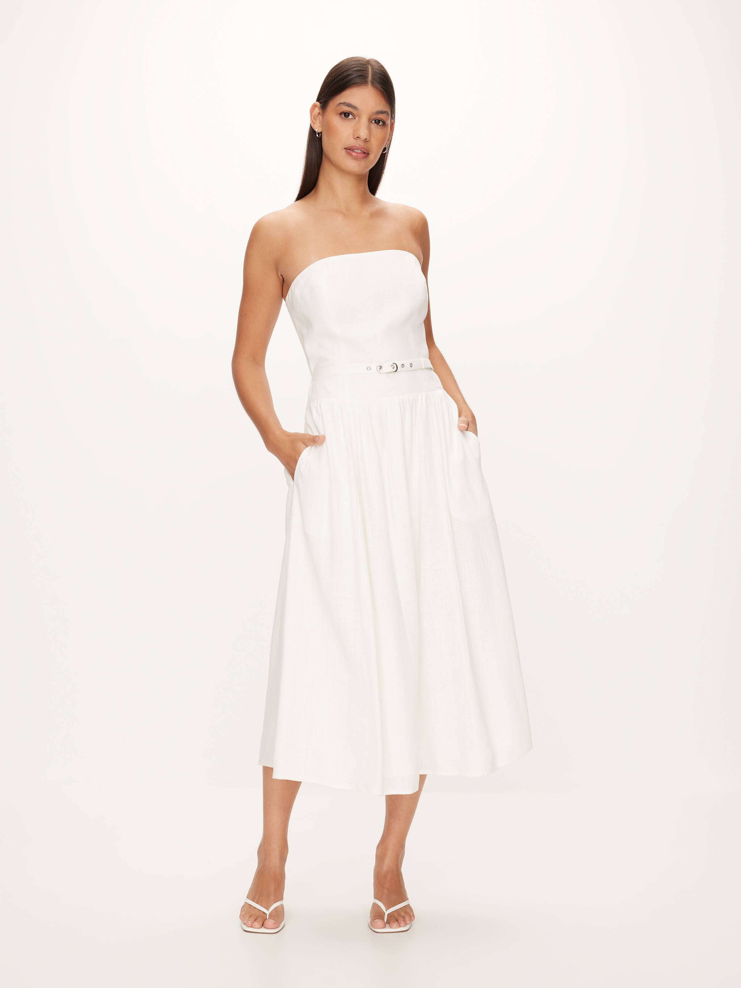 Jennie Strapless Midi