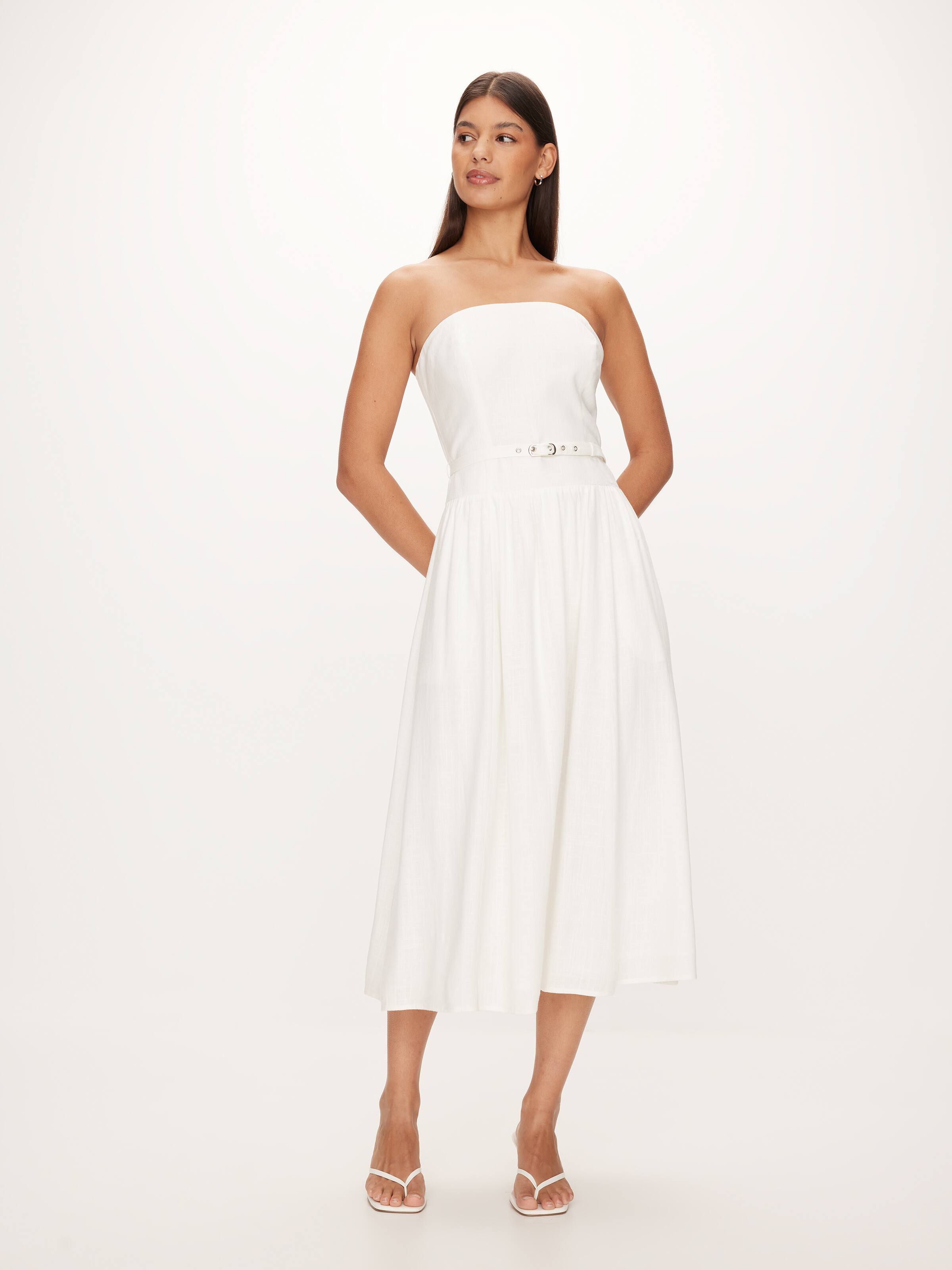 Jennie Strapless Midi