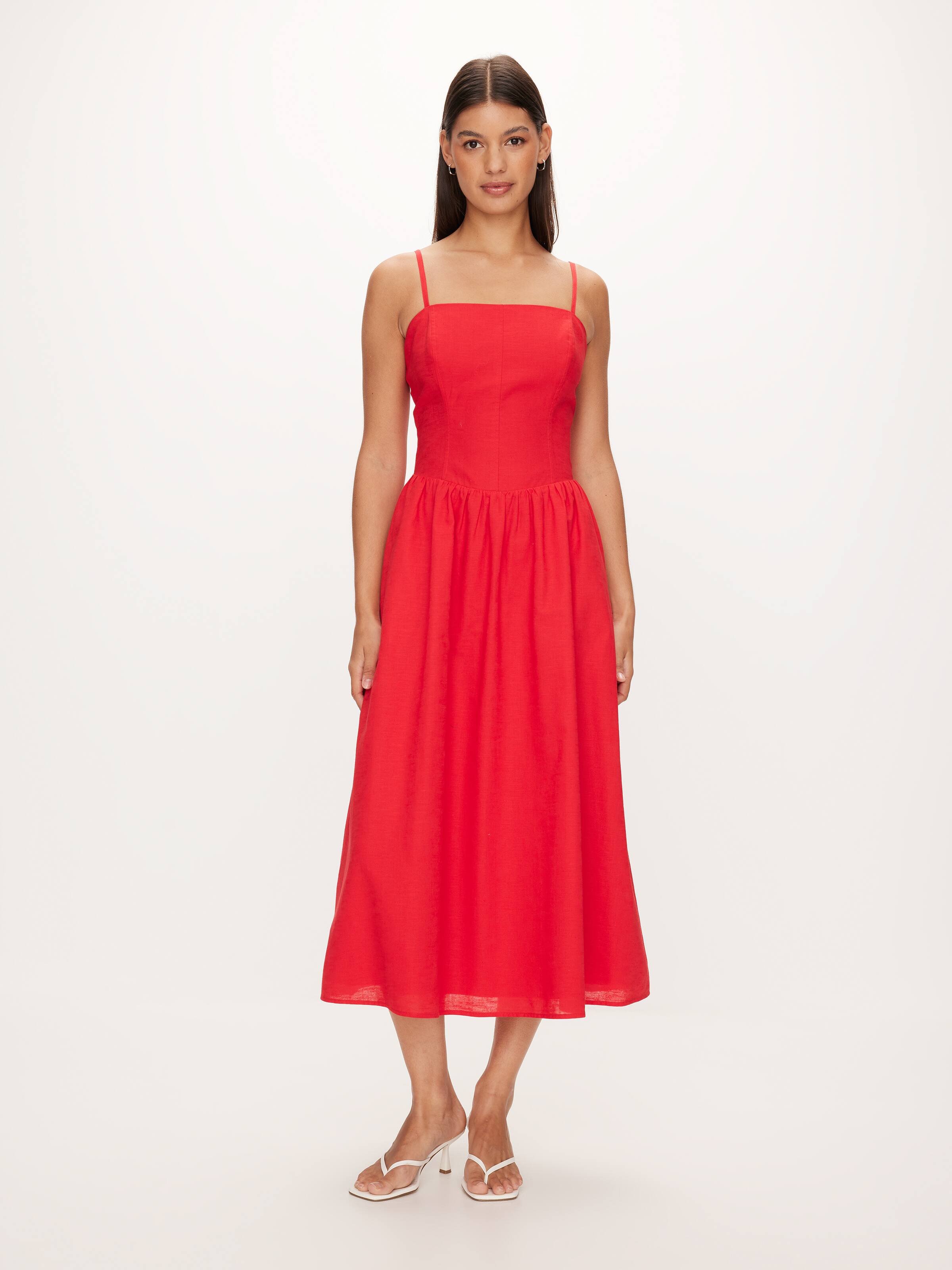 Tilly Corset Midi Dress