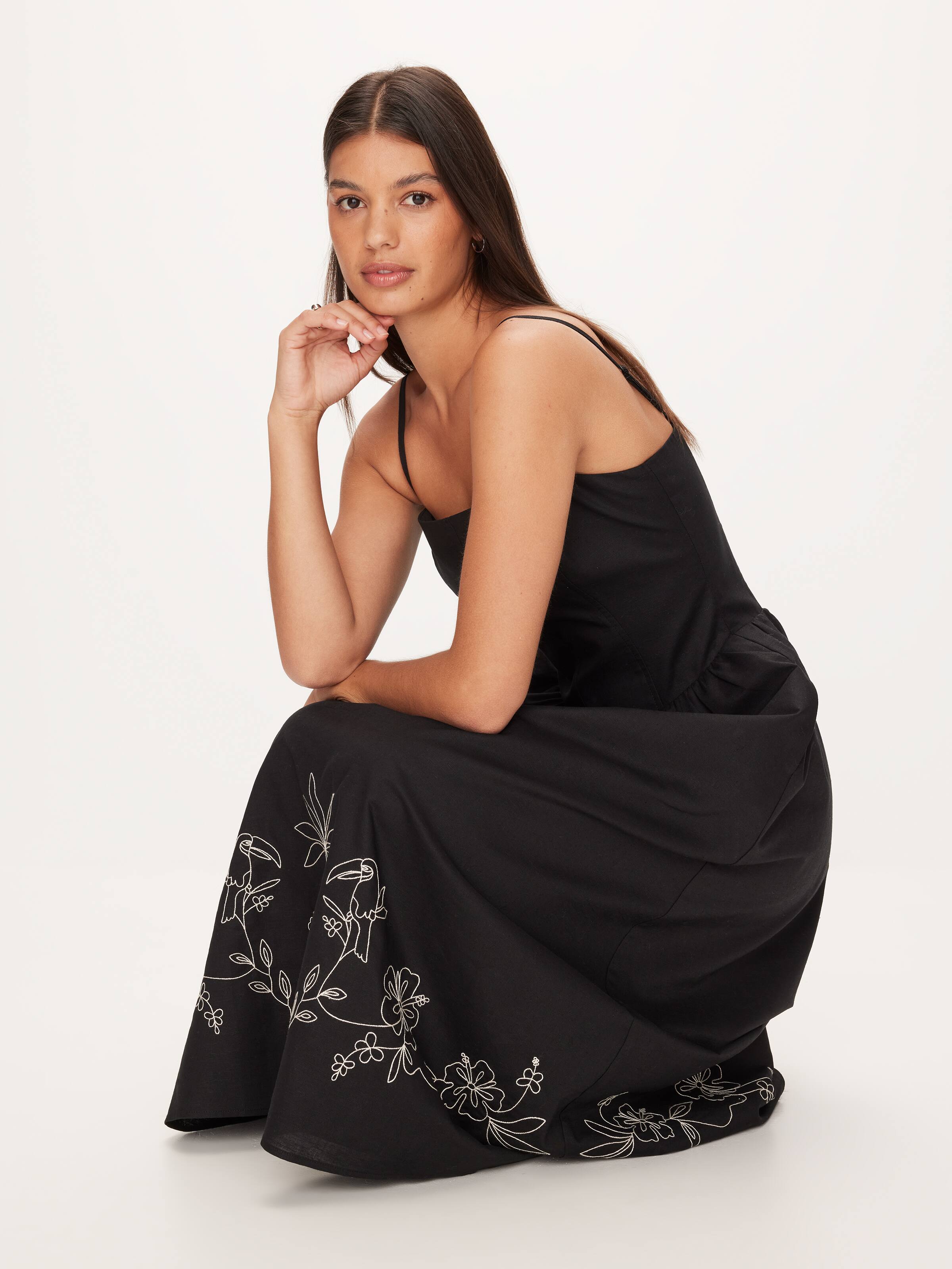 Tilly Corset Midi Dress