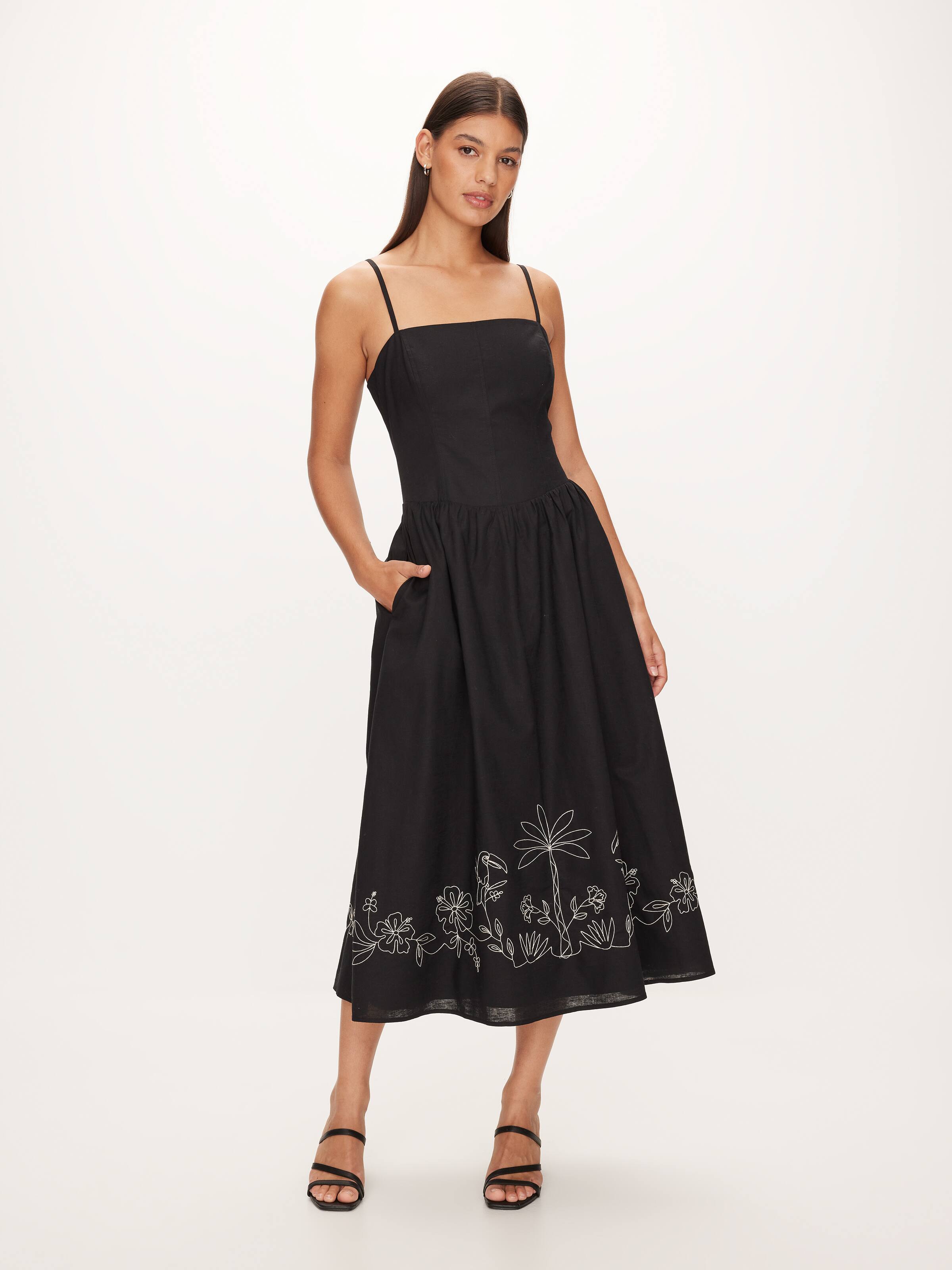 Tilly Corset Midi Dress