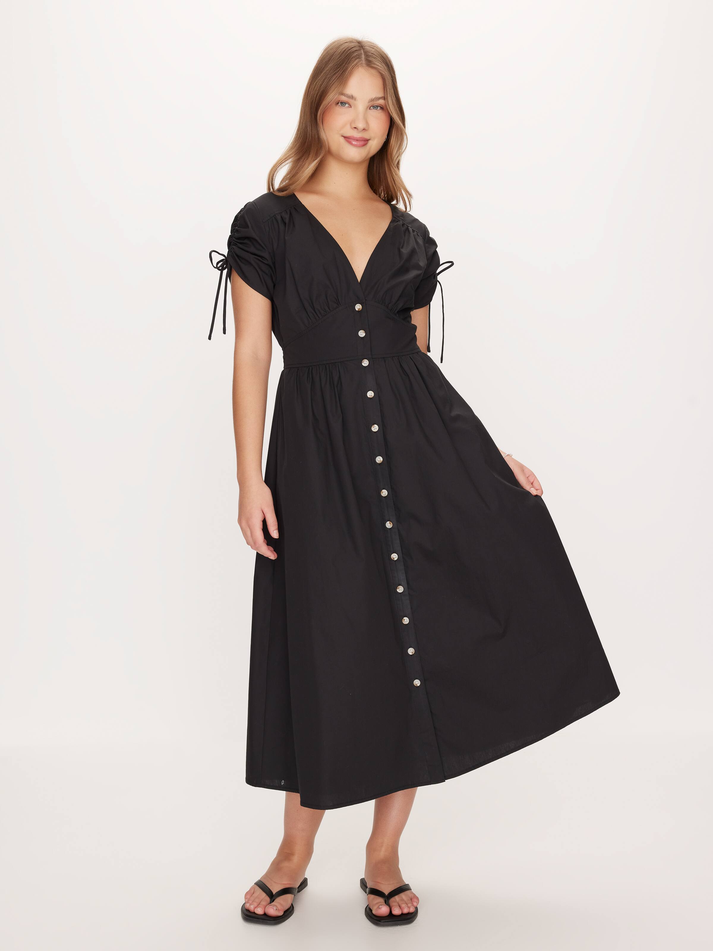 Milly Short Sleeve Midi Dress