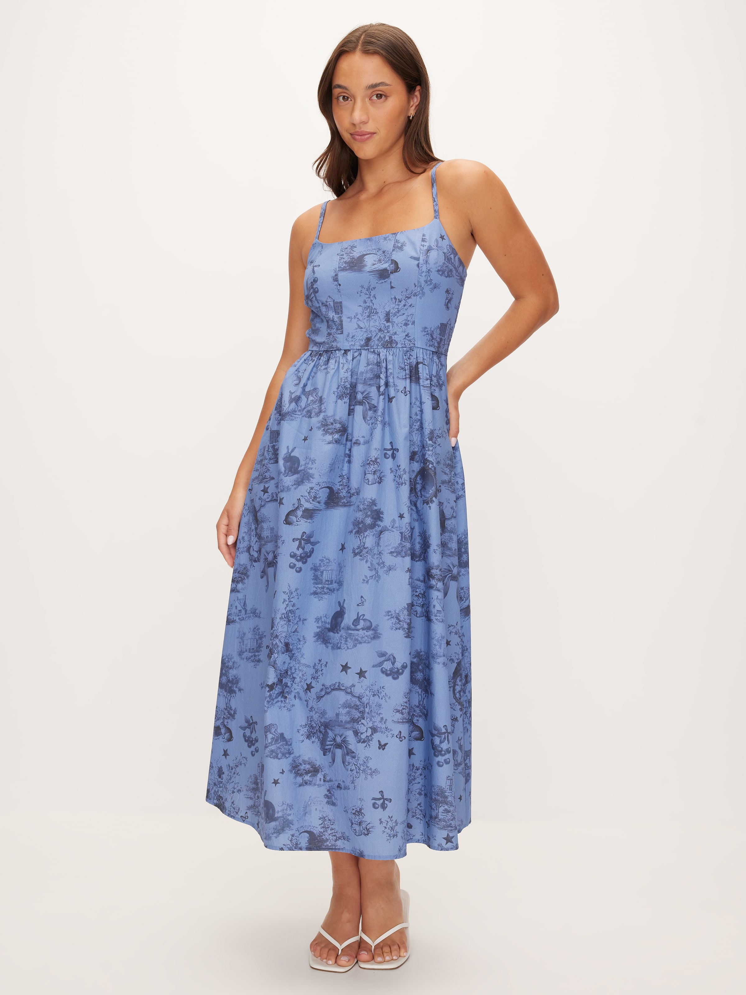 Missy Strappy Midi Dress