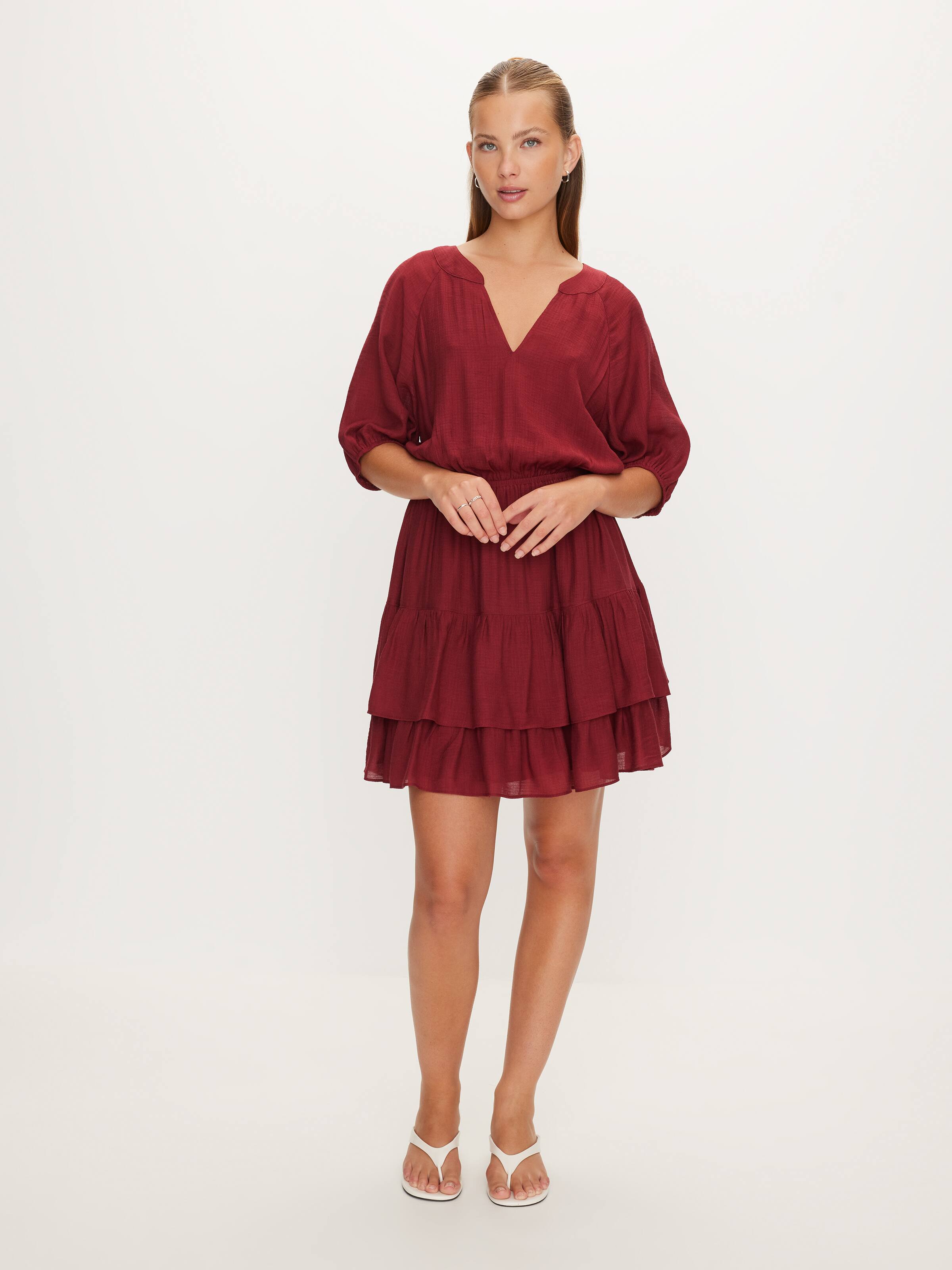 Camille Frill Mini Dress
