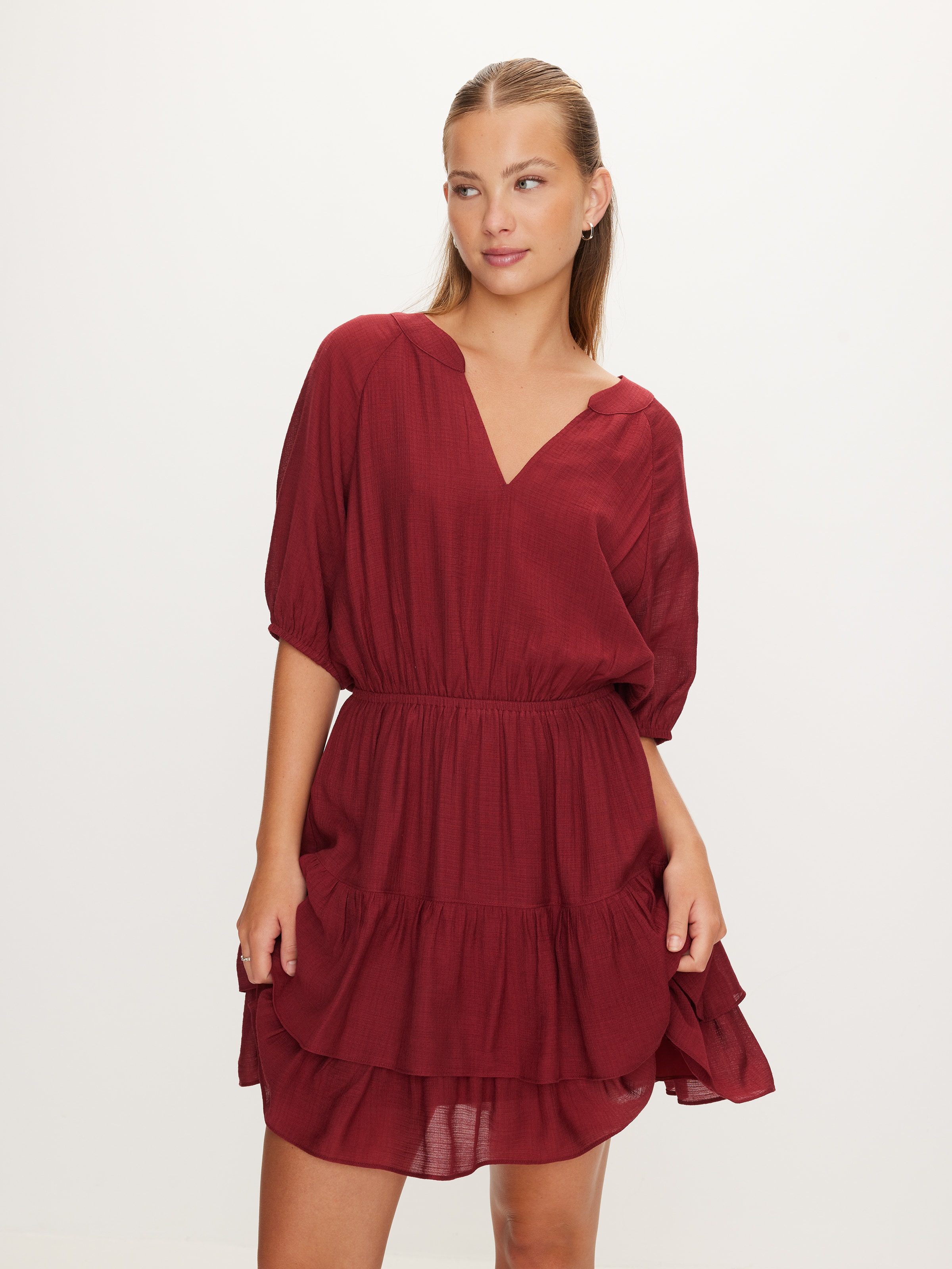 Camille Frill Mini Dress