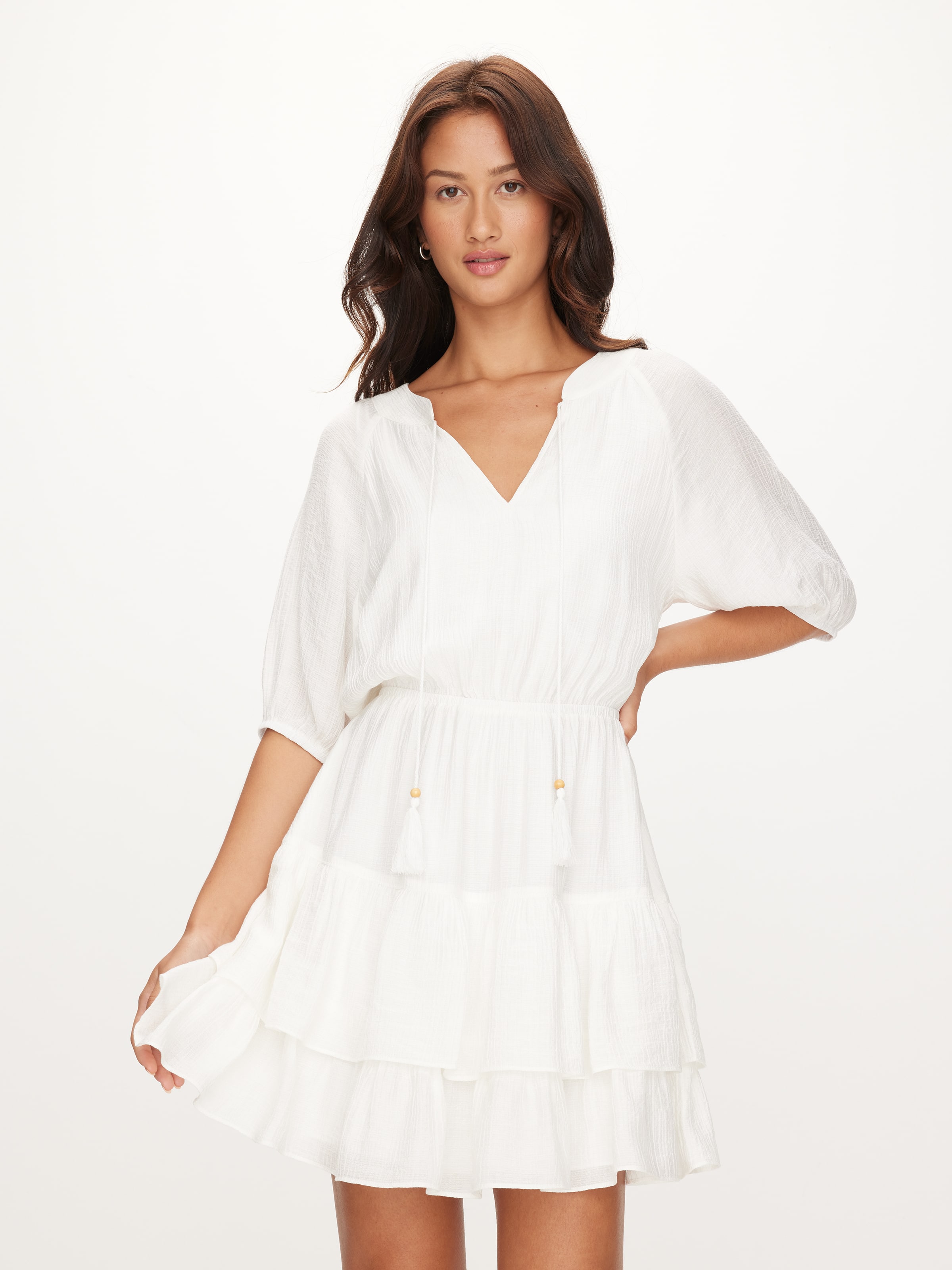 Camille Frill Mini Dress