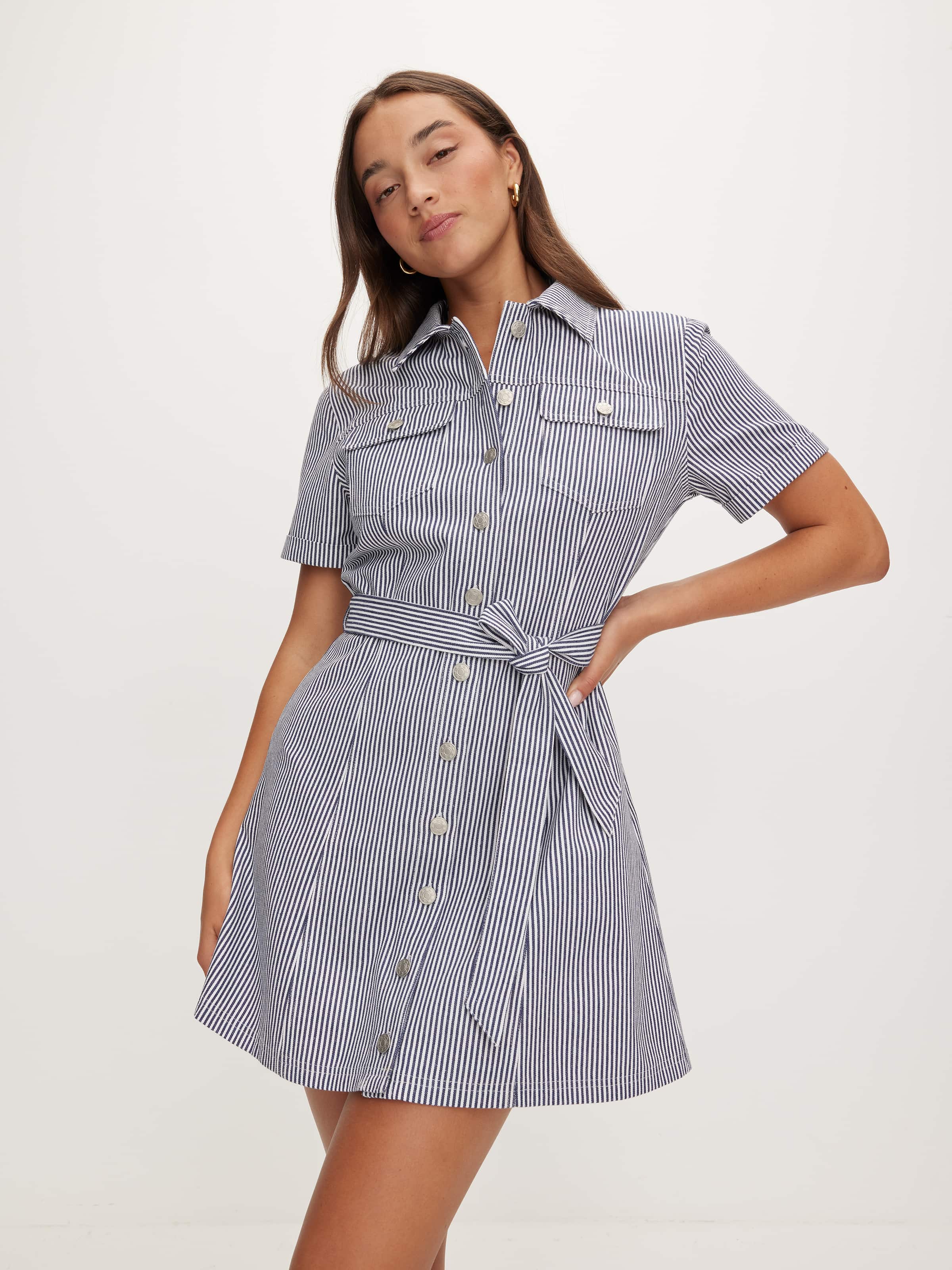 Paris Denim Mini Dress