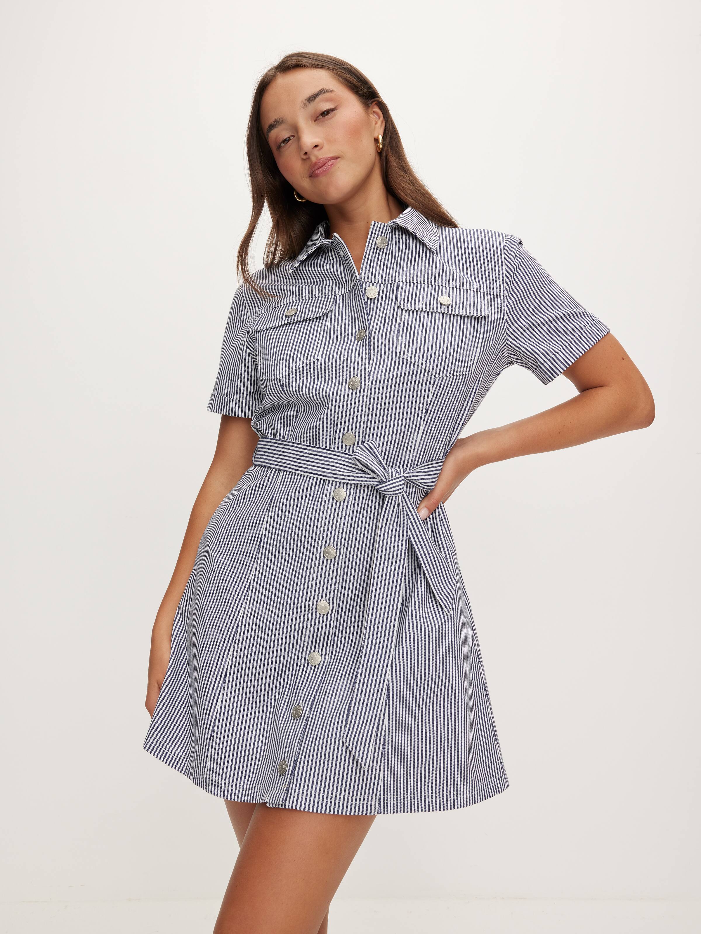 Paris Denim Mini Dress