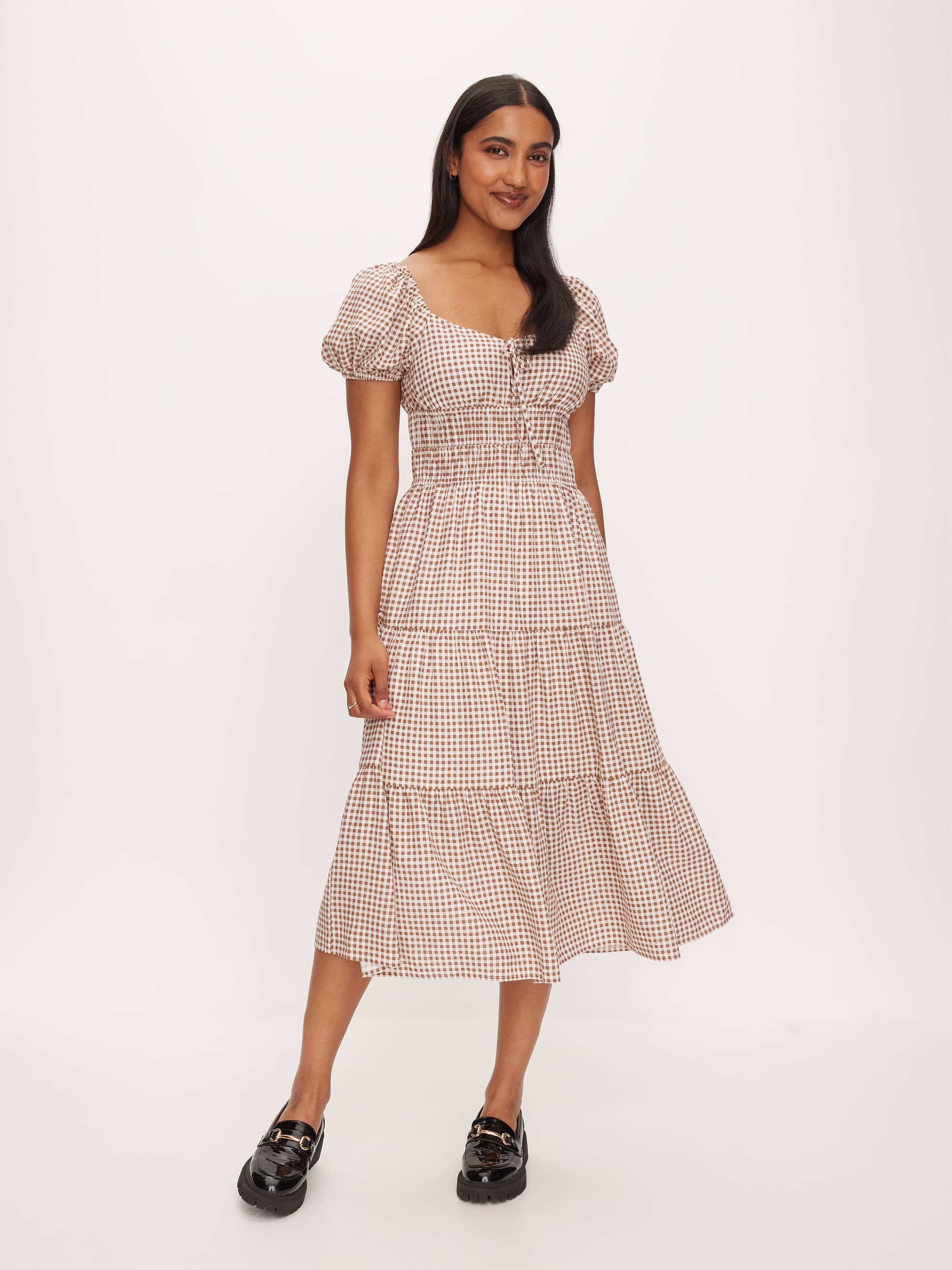 Lola Tiered Midi Dress