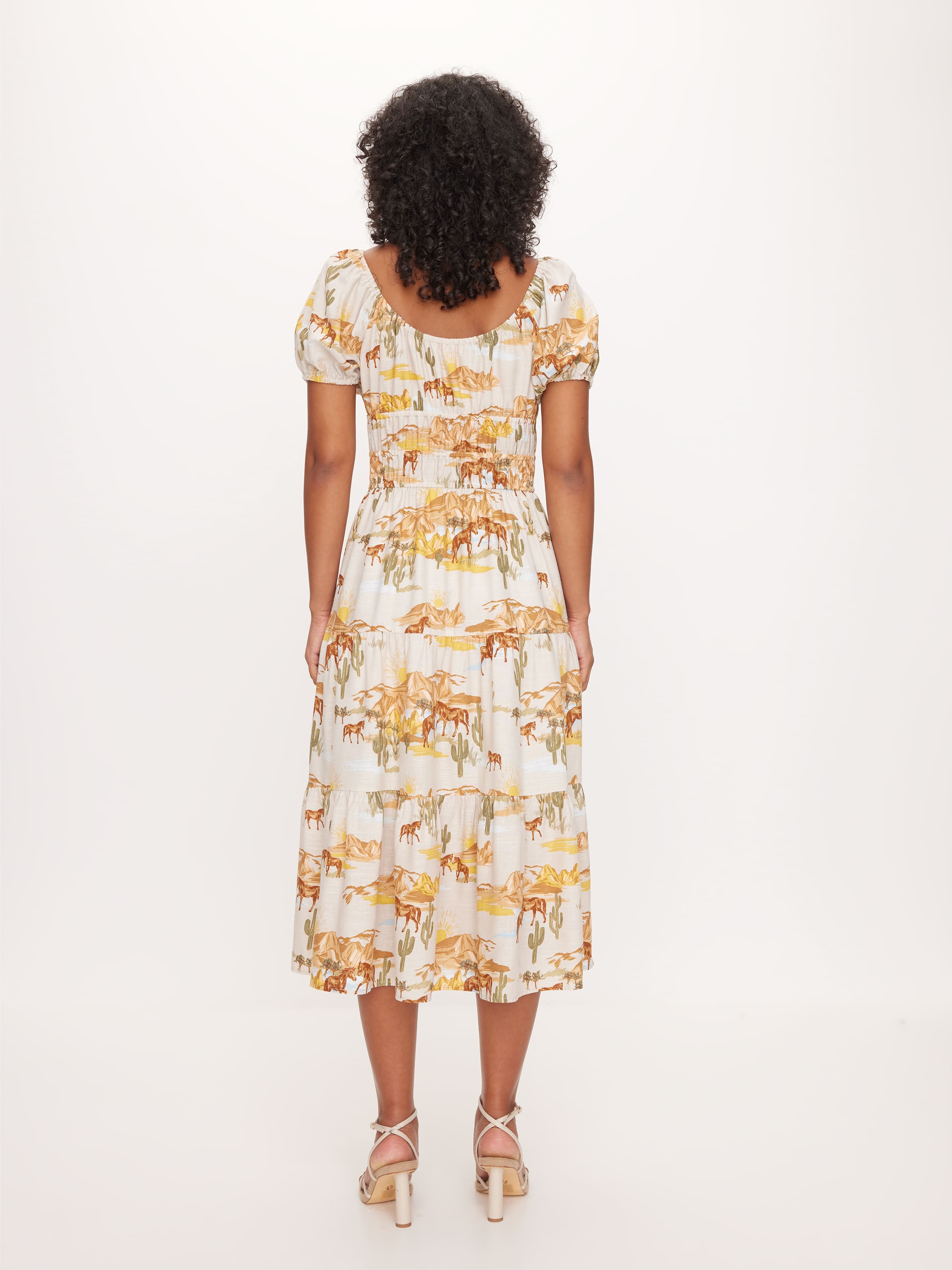 Image for Lola Tiered Midi Dress from JustGroupNZ