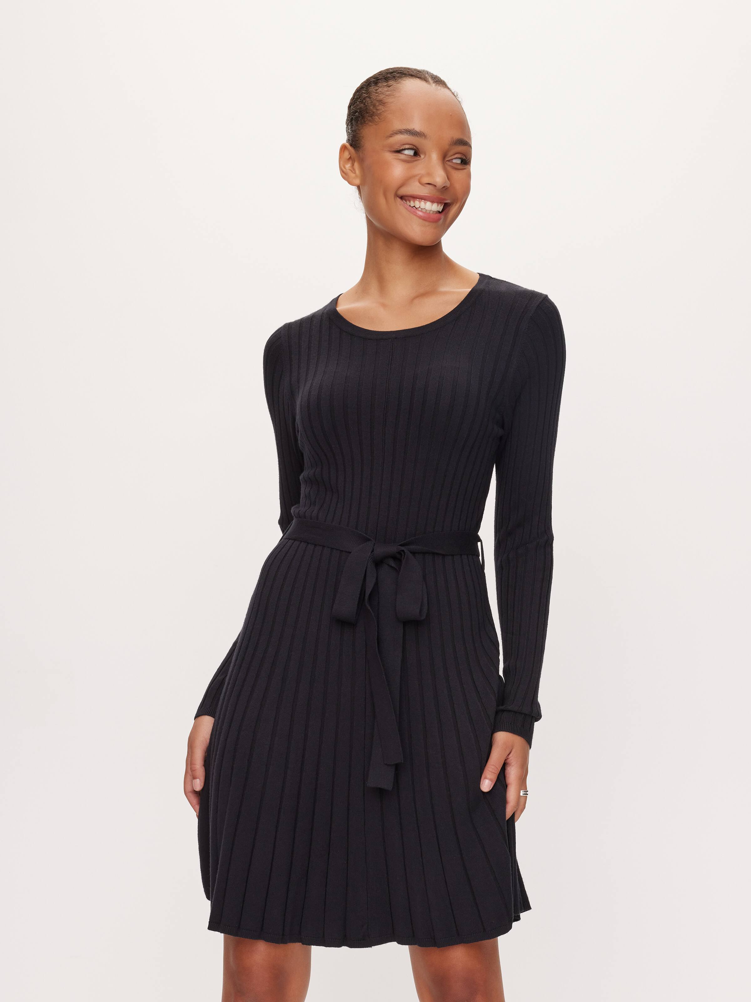 Shannon Long Sleeve Knit Mini Dress