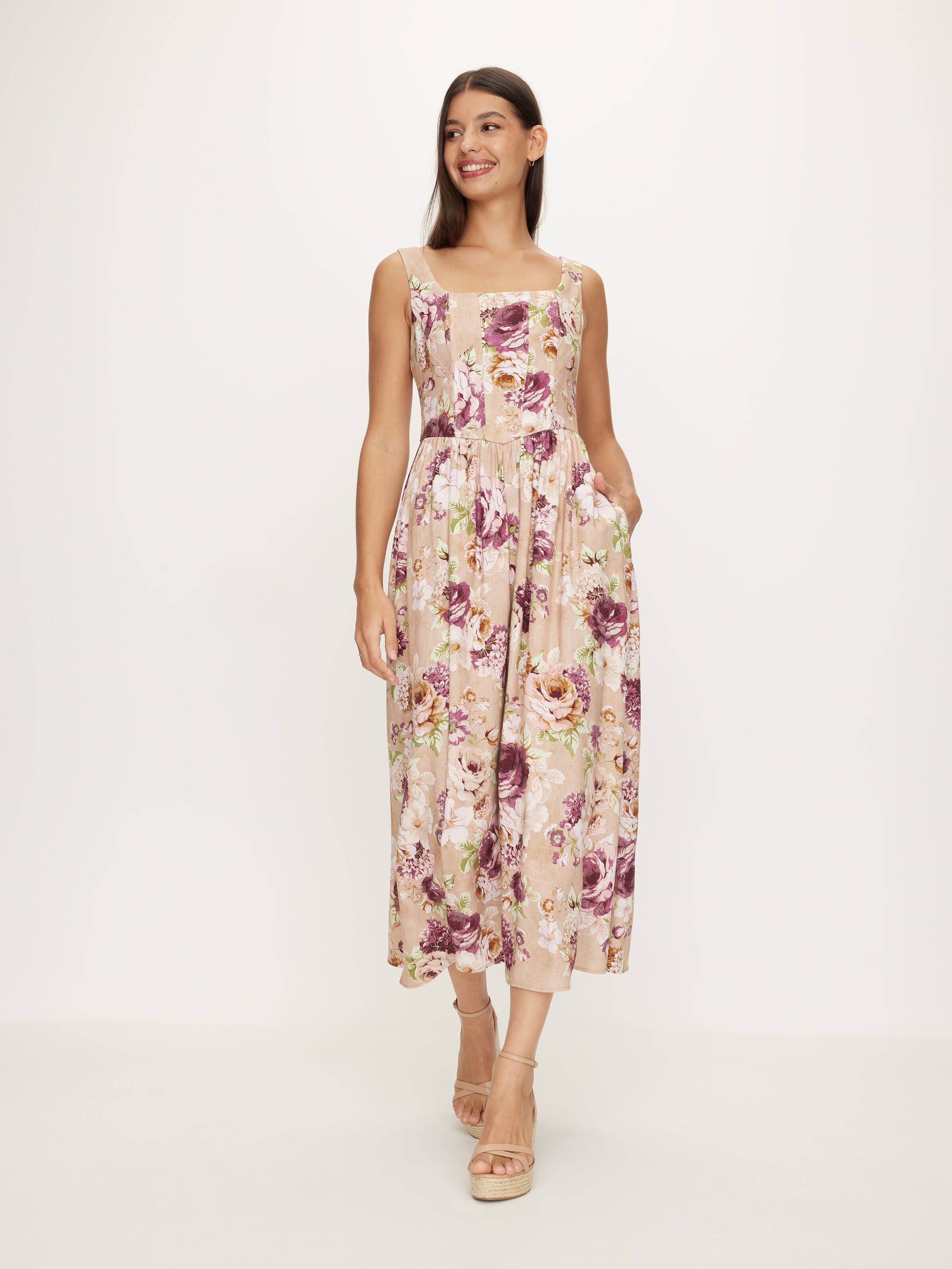 Azia Midi Dress