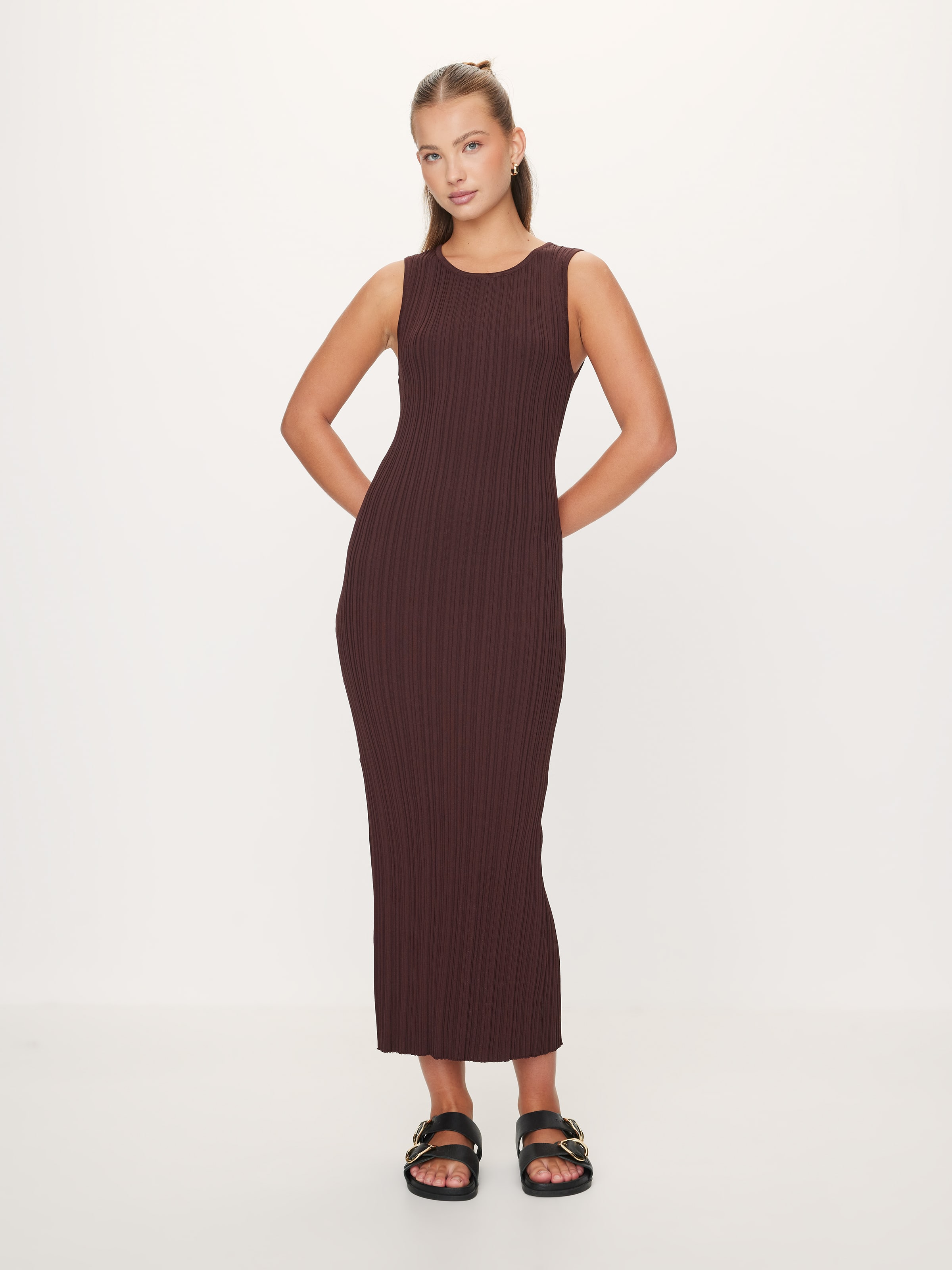Lucinda Sleeveless Knit Midi
