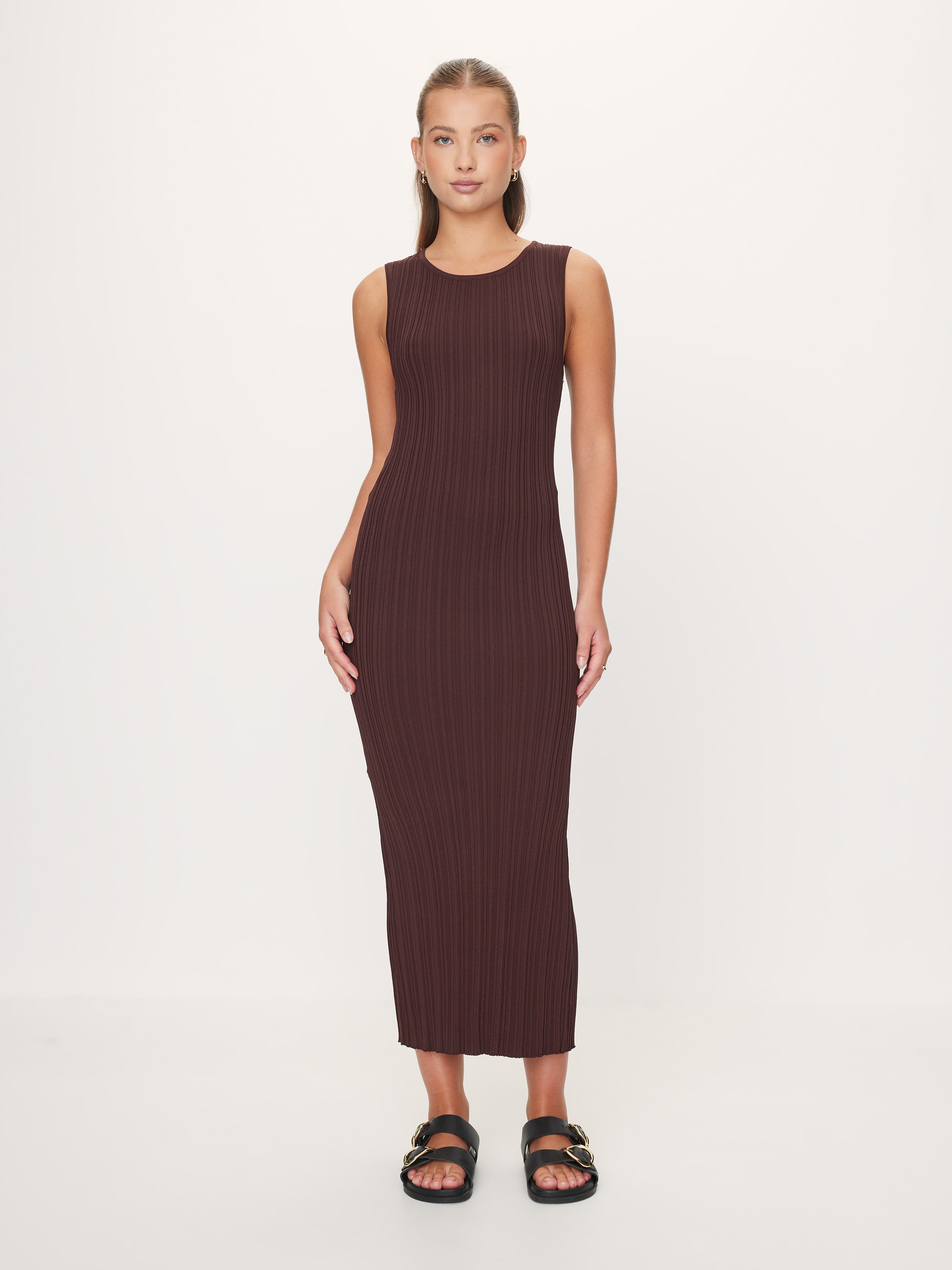 Lucinda Sleeveless Knit Midi