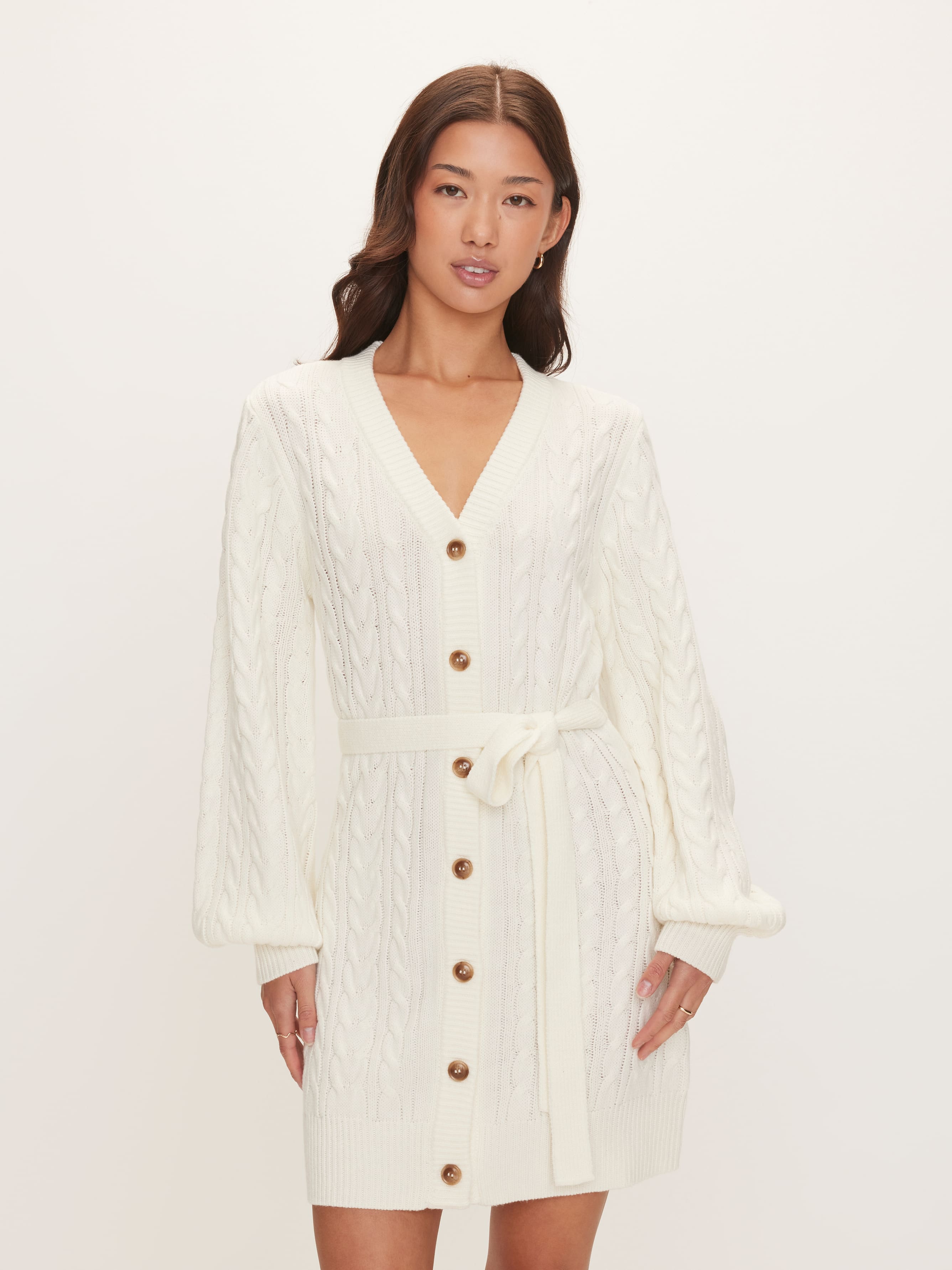 Beaux Cardigan Mini Dress