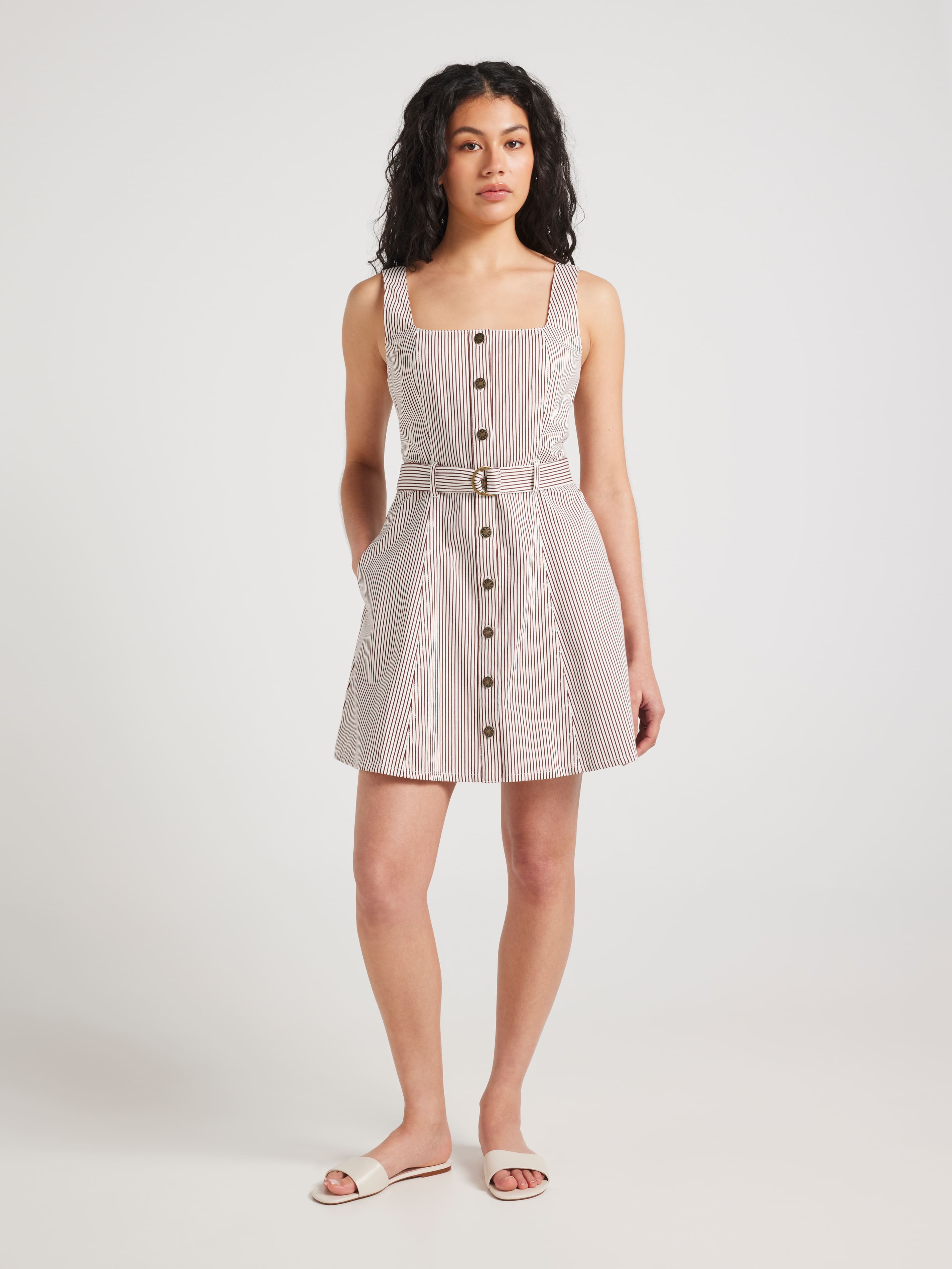 Billie Denim Mini Dress