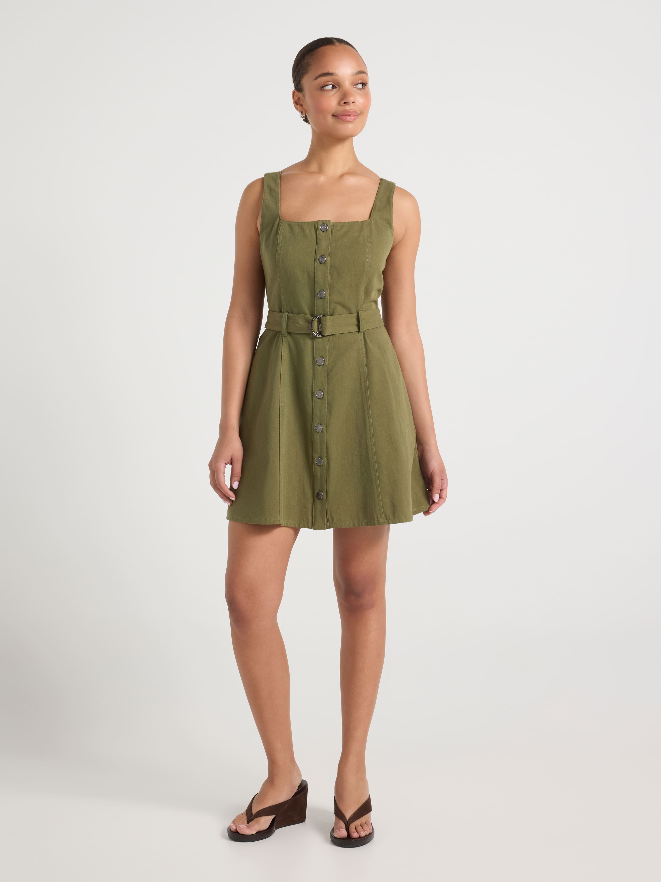 Billie Denim Mini Dress
