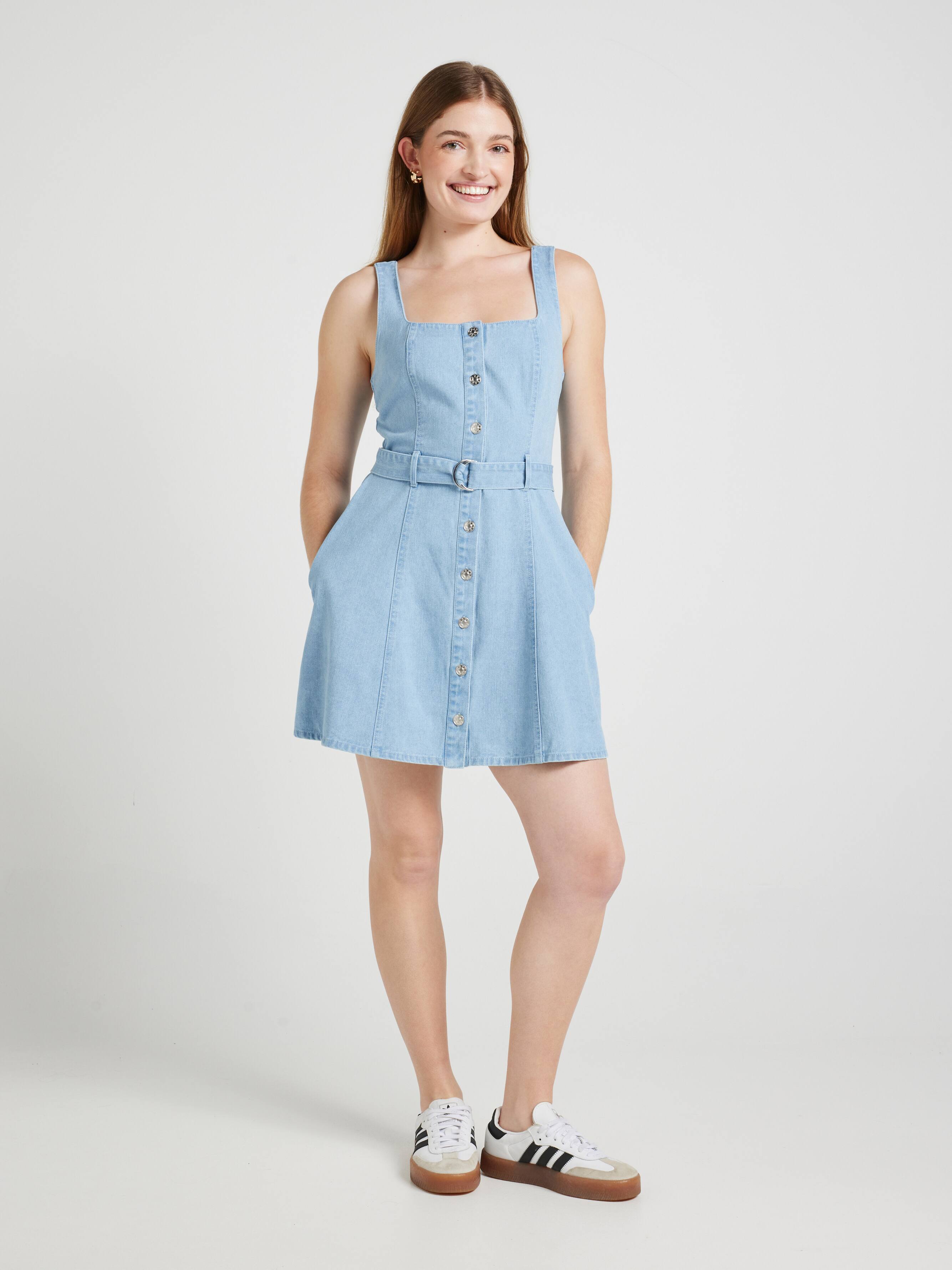 Billie Denim Mini Dress
