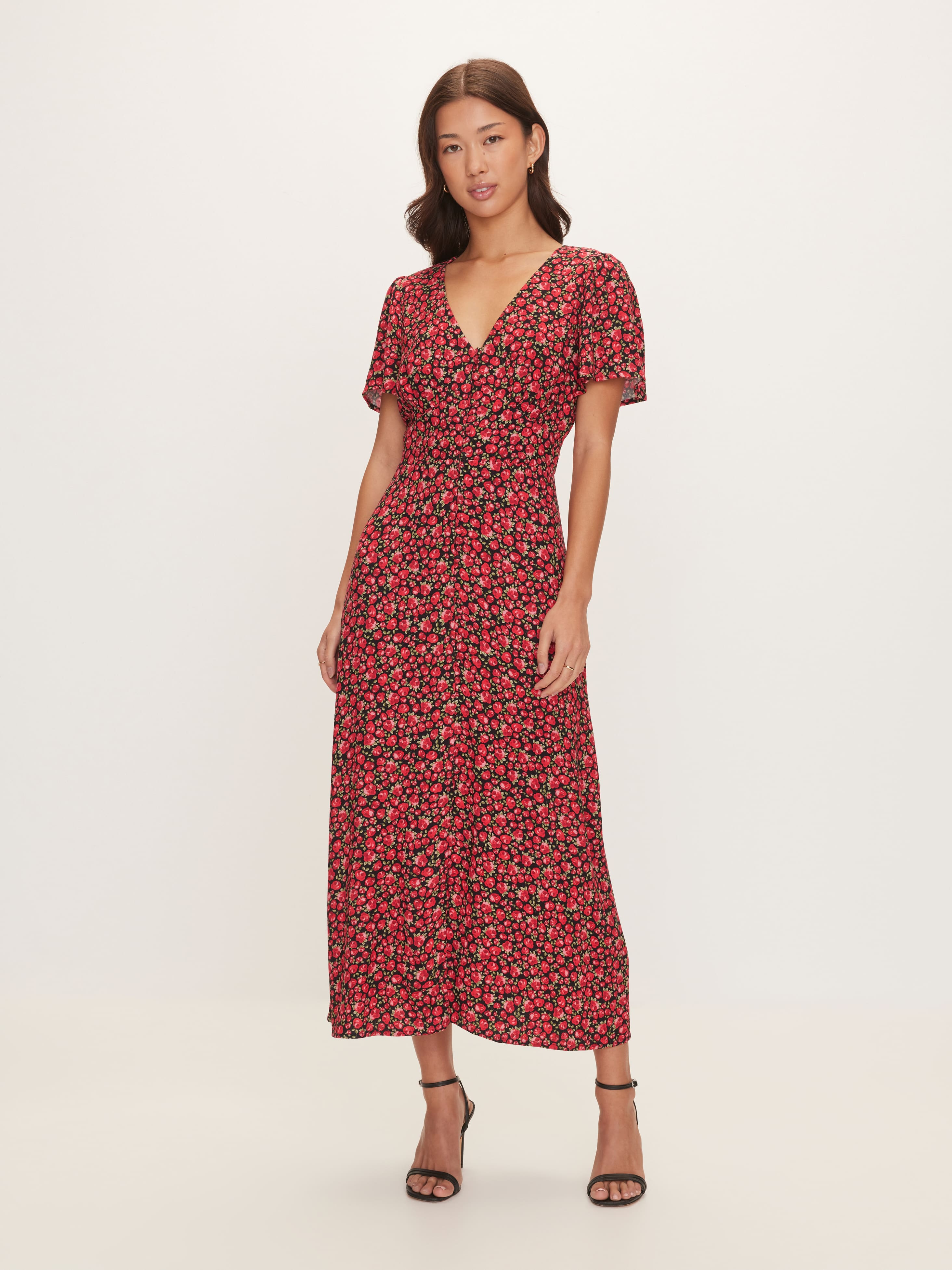 Katya Floaty Midi Dress