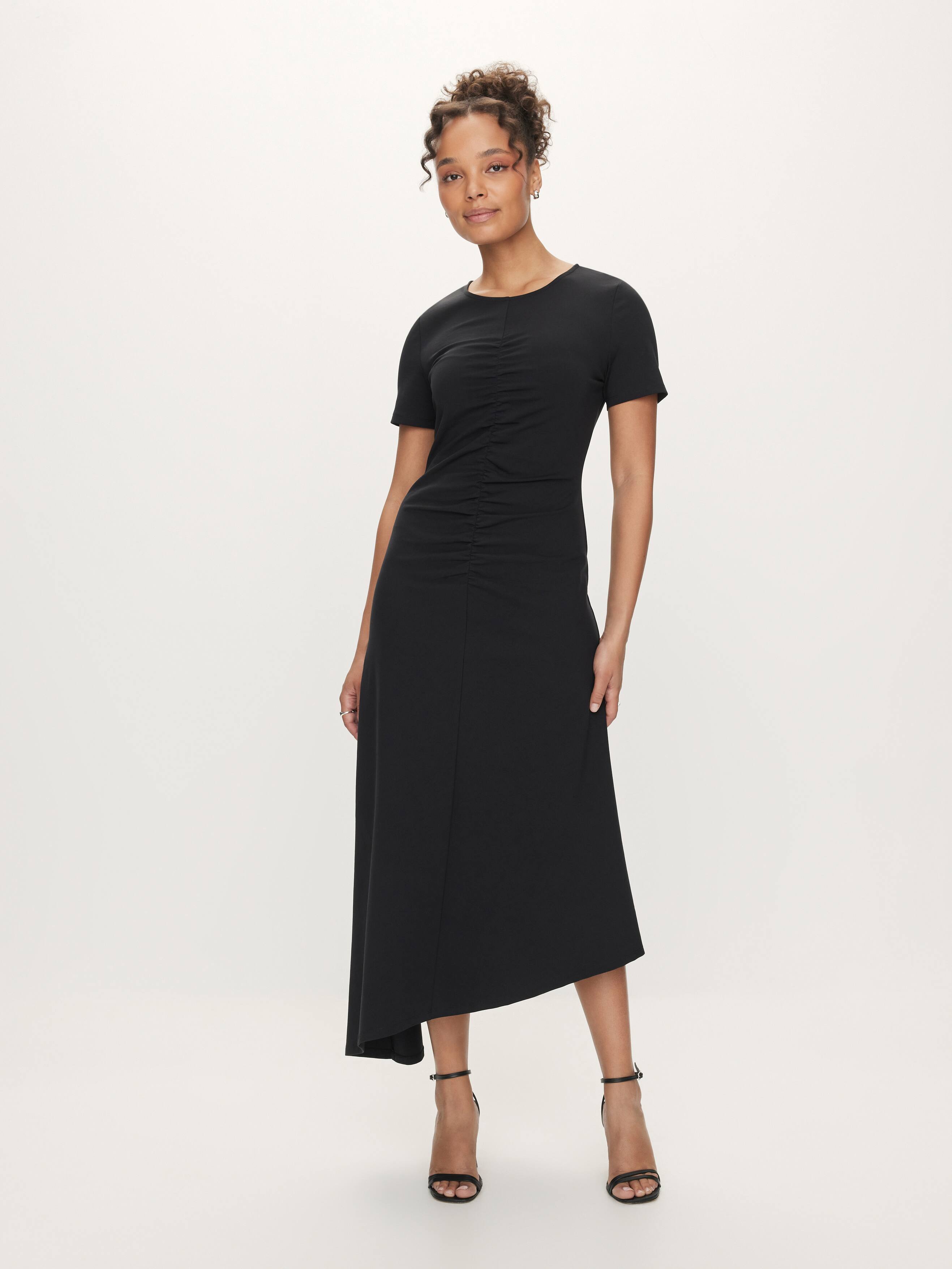 Lottie Short Sleeve Jersey Midi Dress
