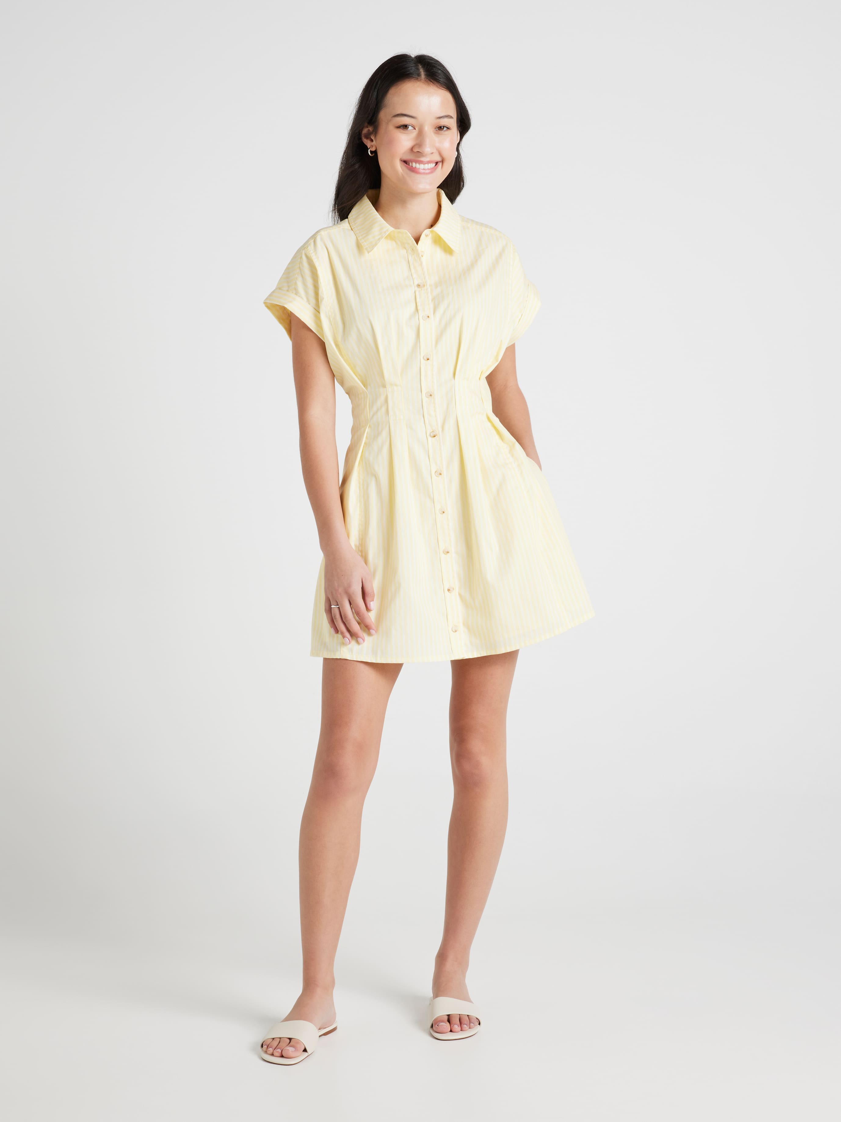 Melrose Shirt Mini Dress