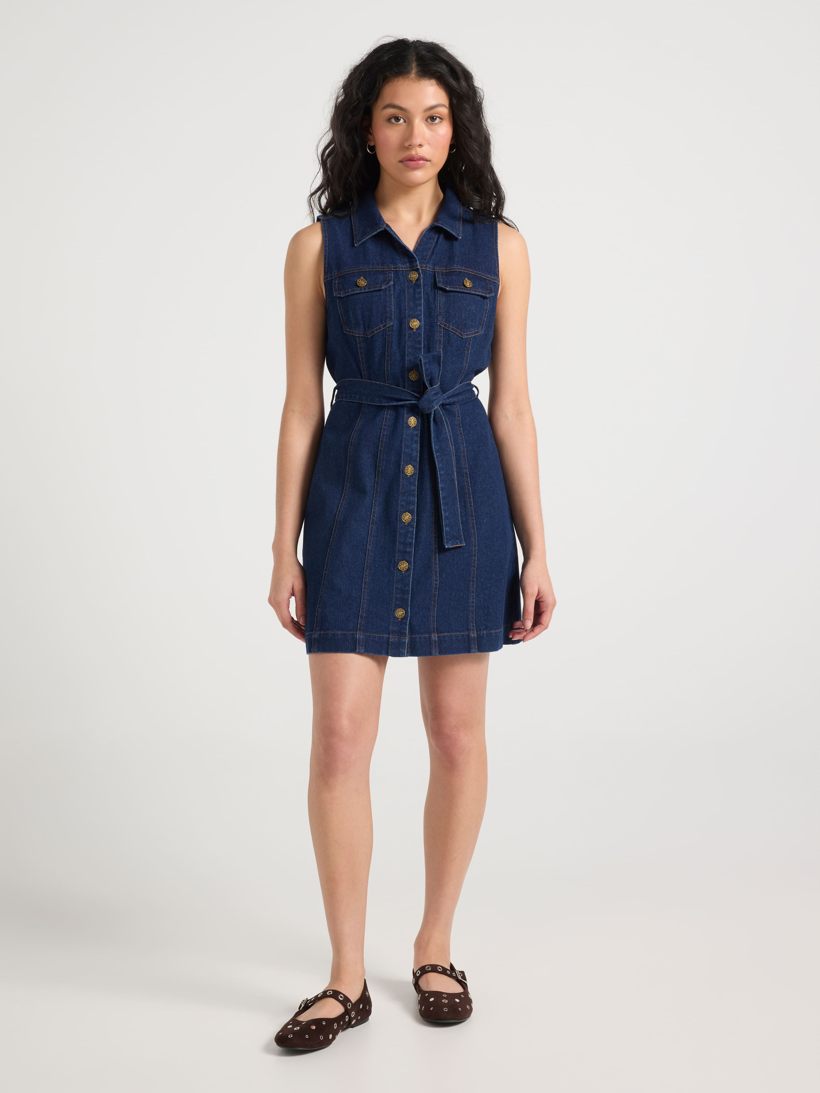 Jessie Denim Mini Dress
