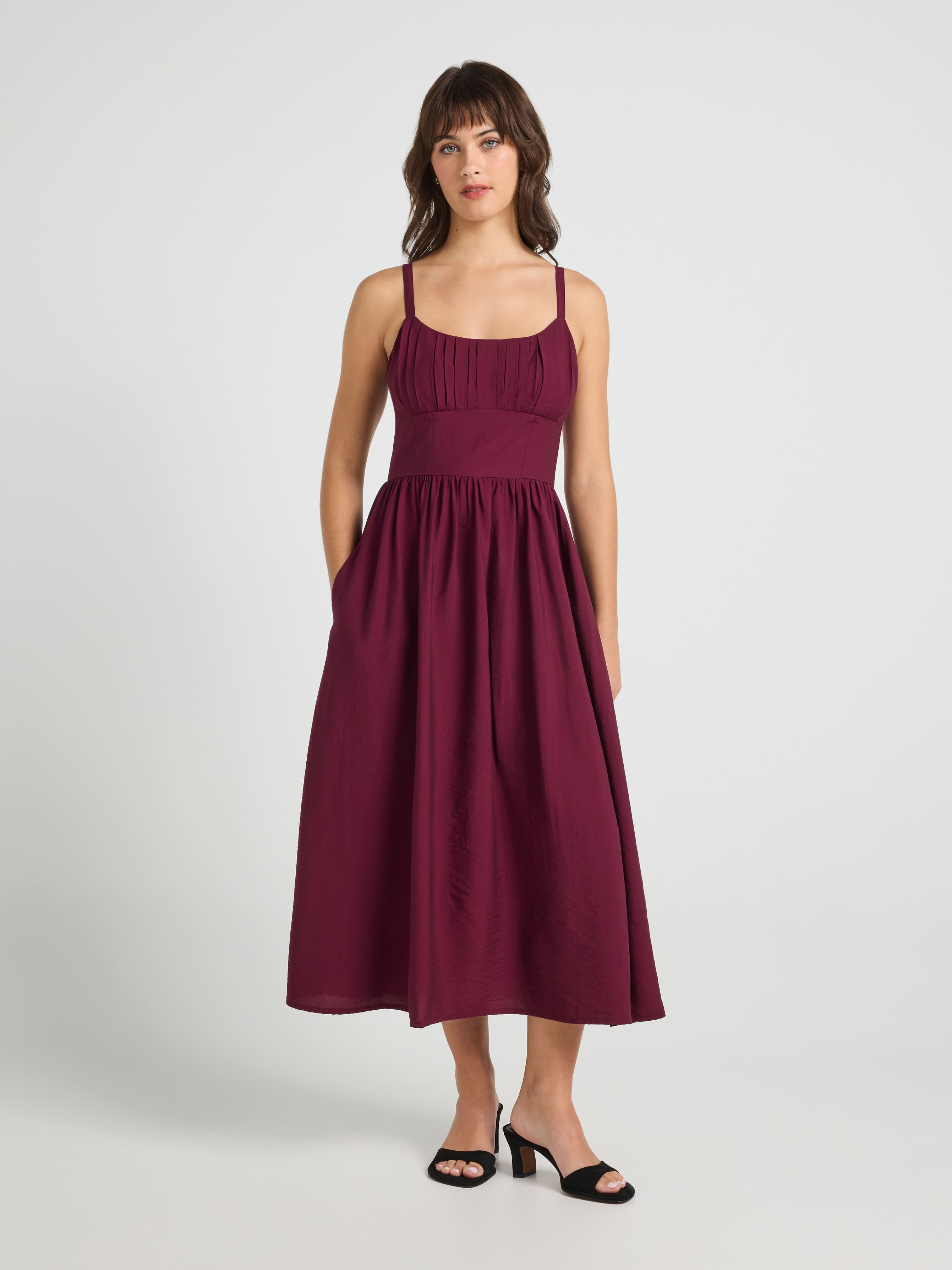 Willow Strappy Midi Dress
