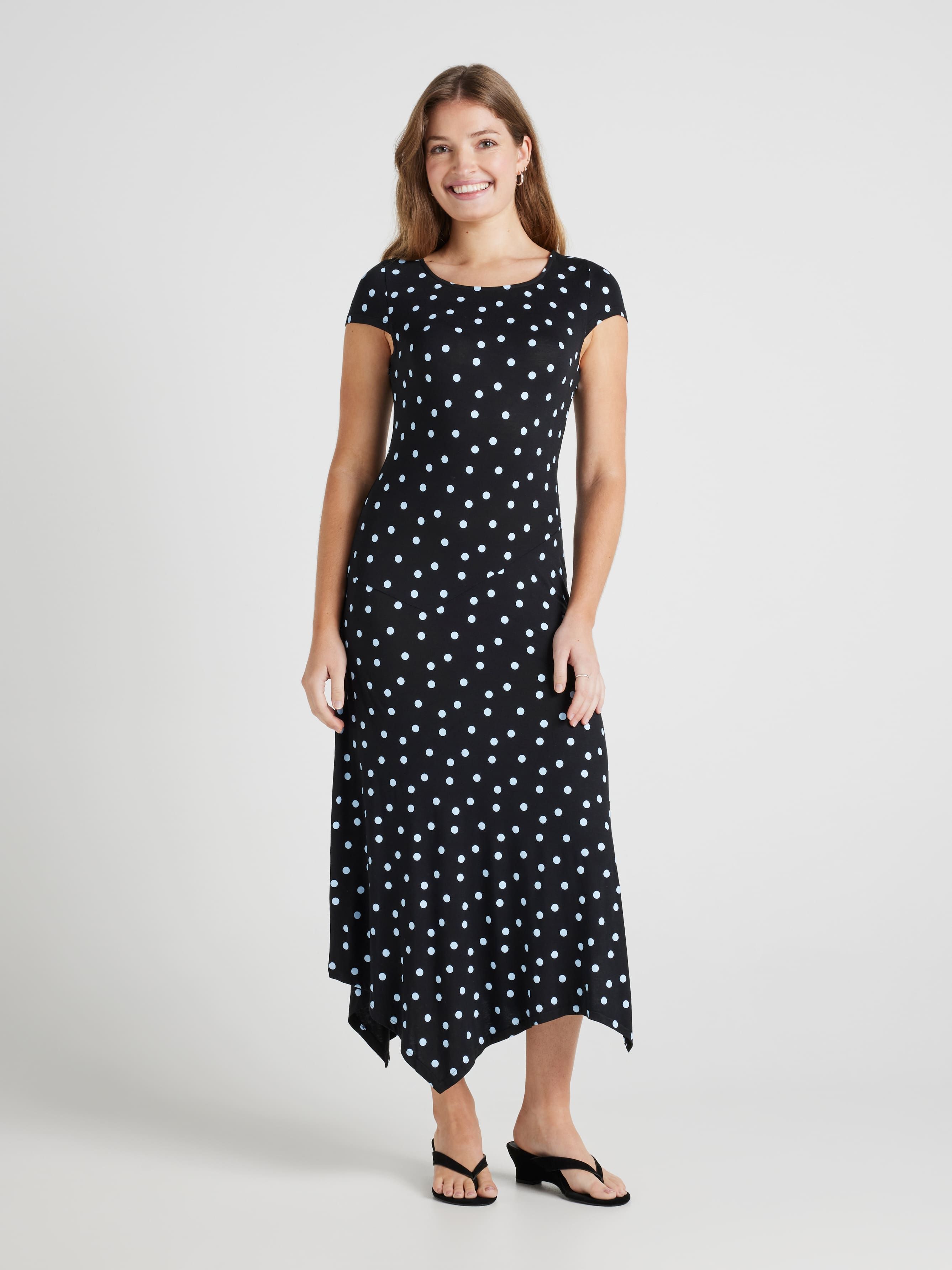 Serena Cap Sleeve Midi Dress