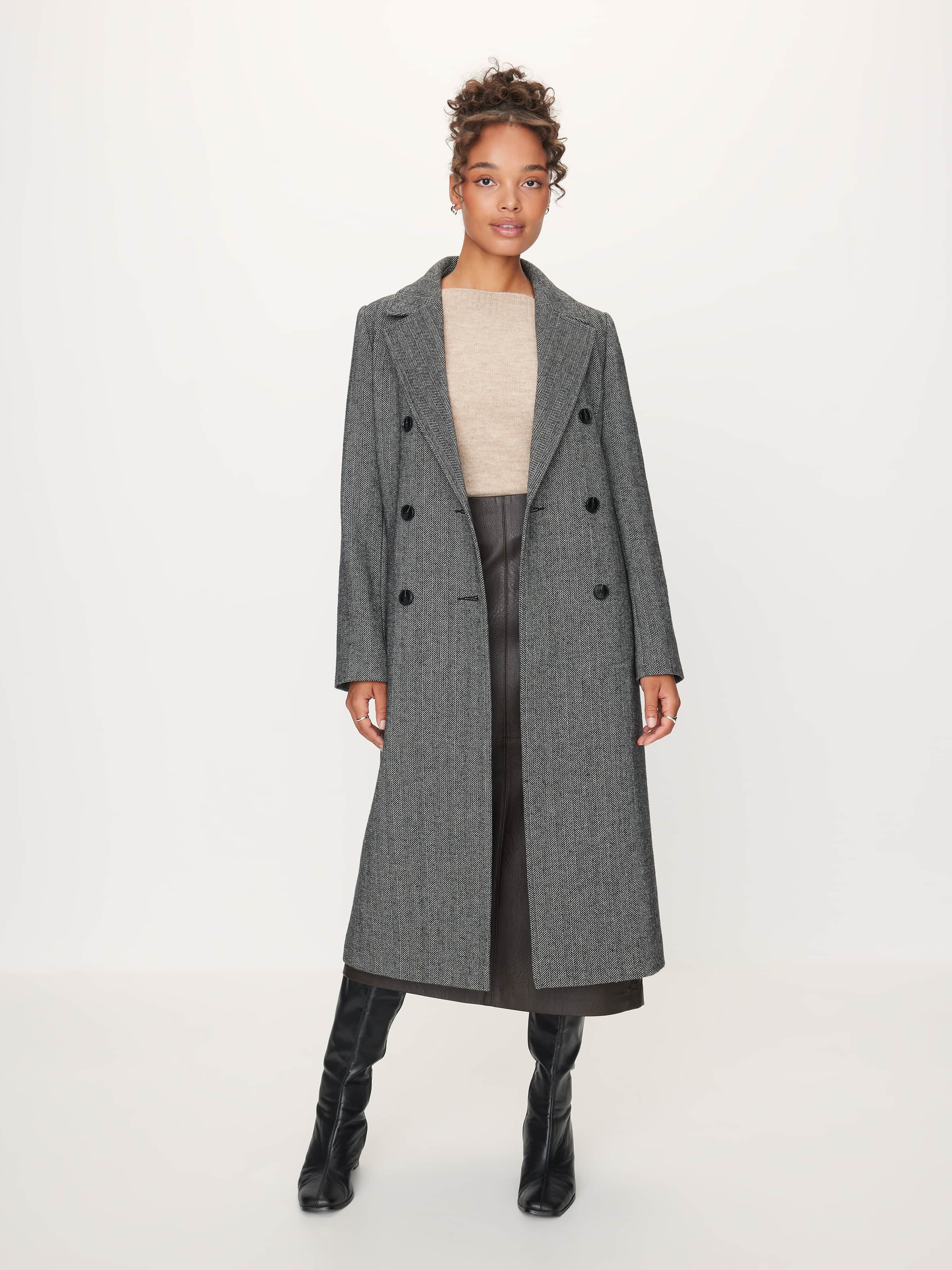 Dawn Double Breasted Coat