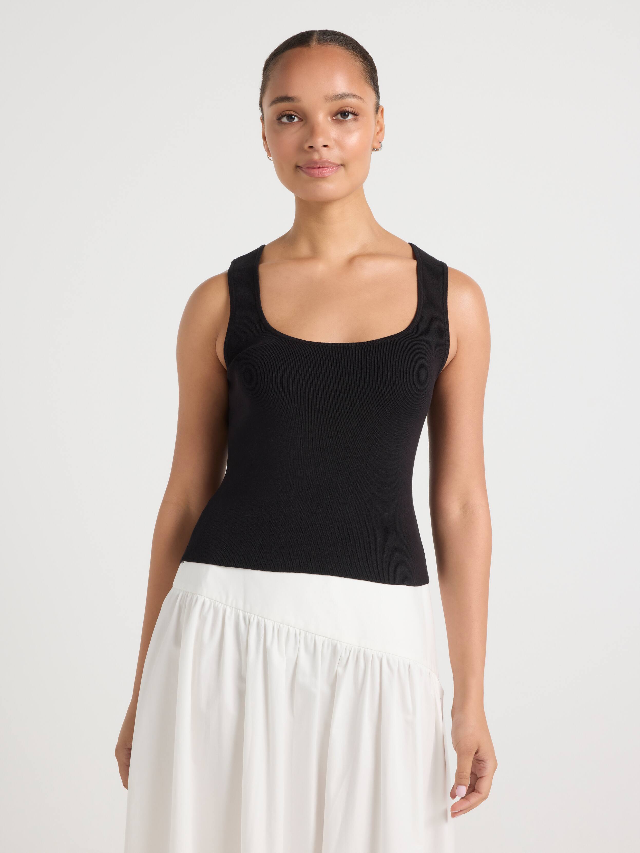 Mila Knit Scoop Tank