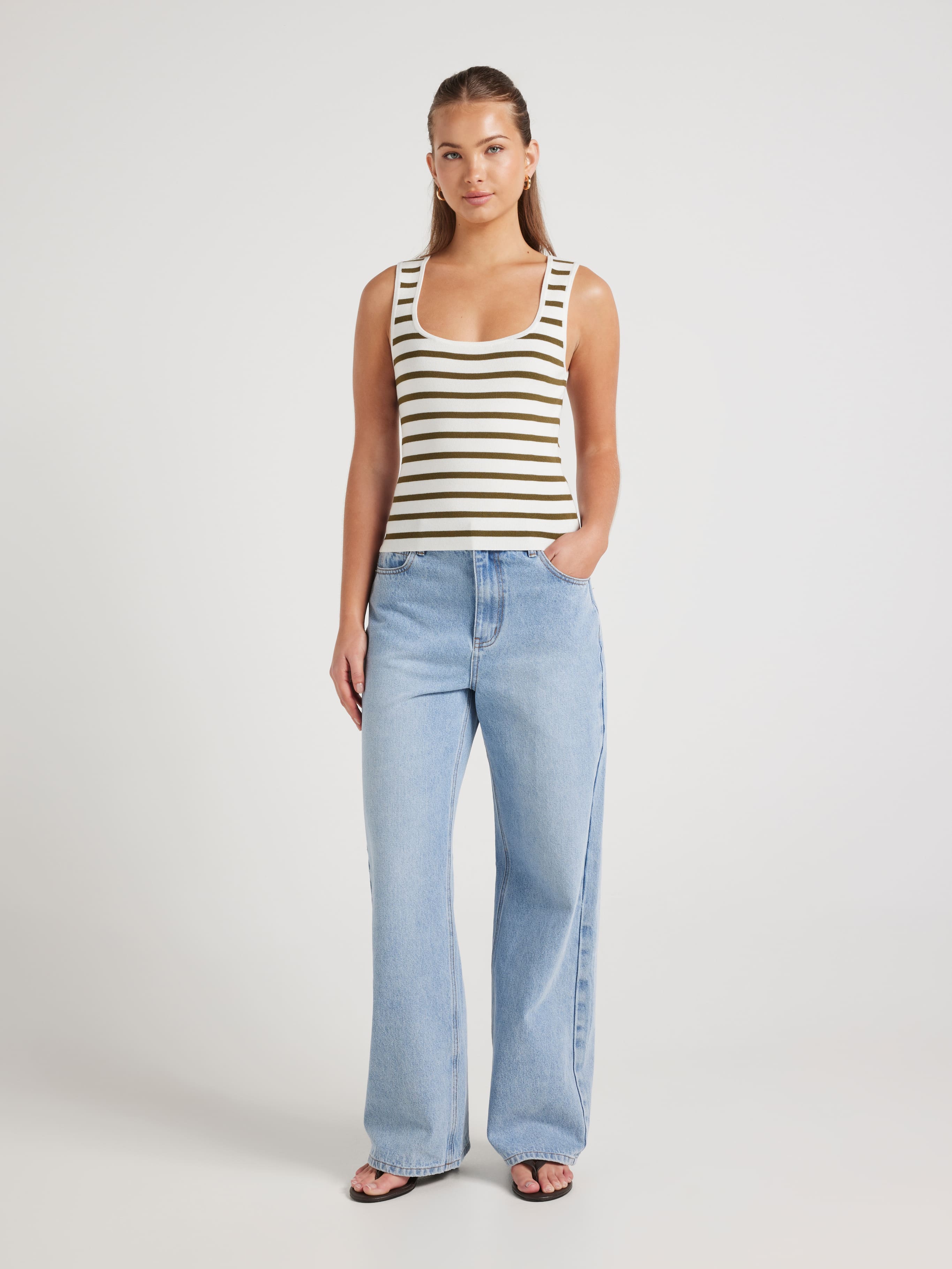 Mila Knit Scoop Tank