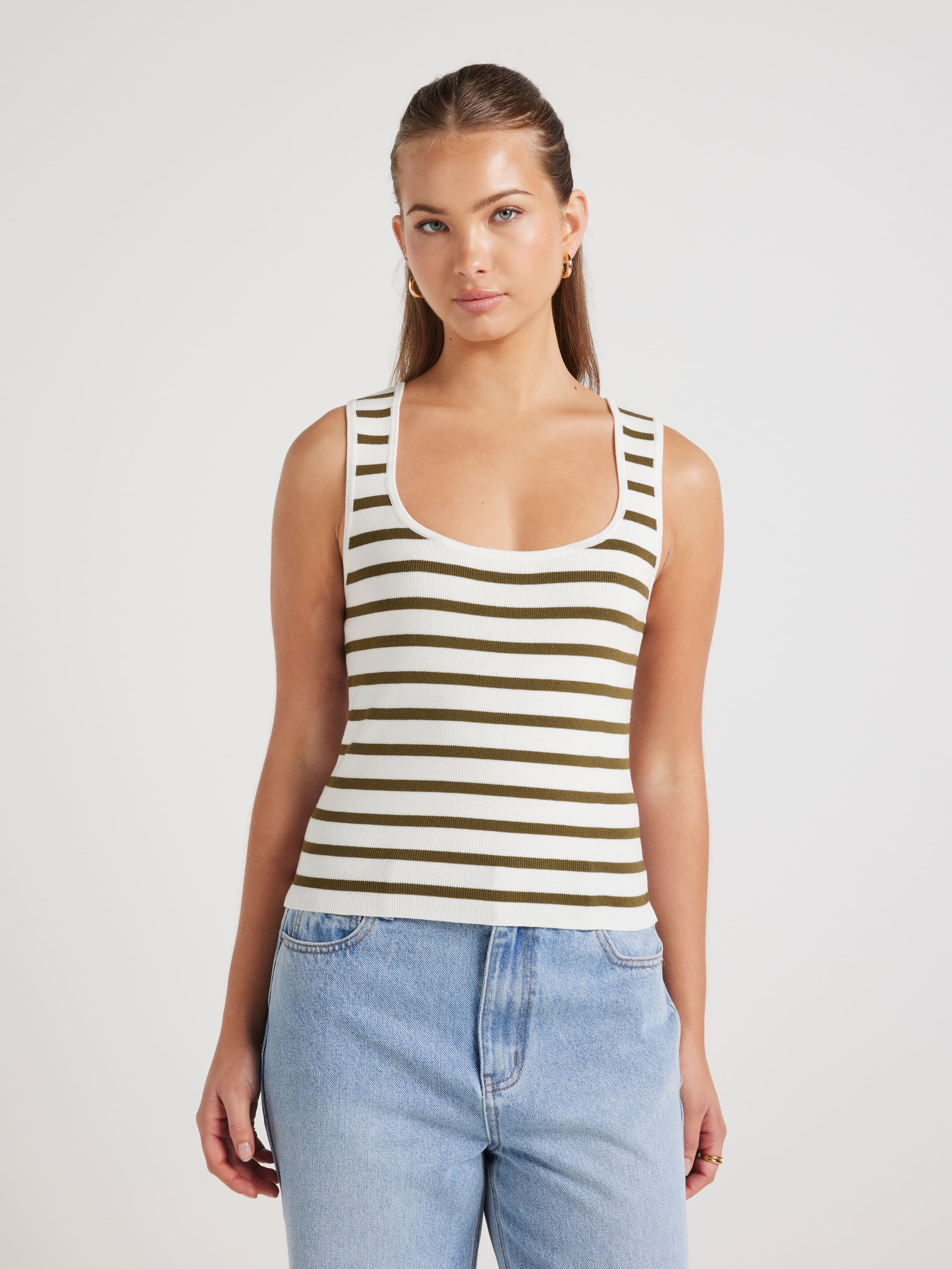 Mila Knit Scoop Tank