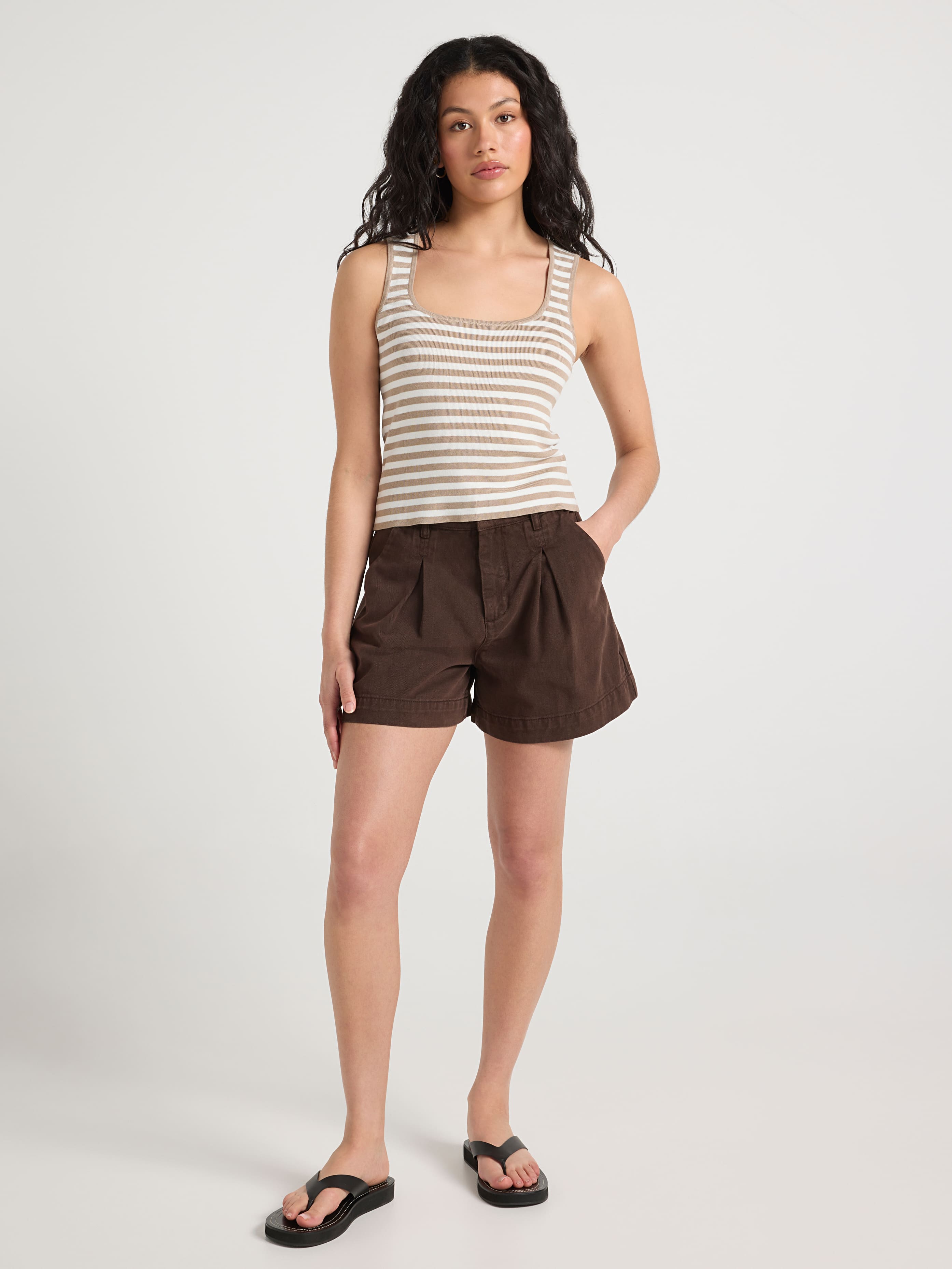 Mila Knit Scoop Tank