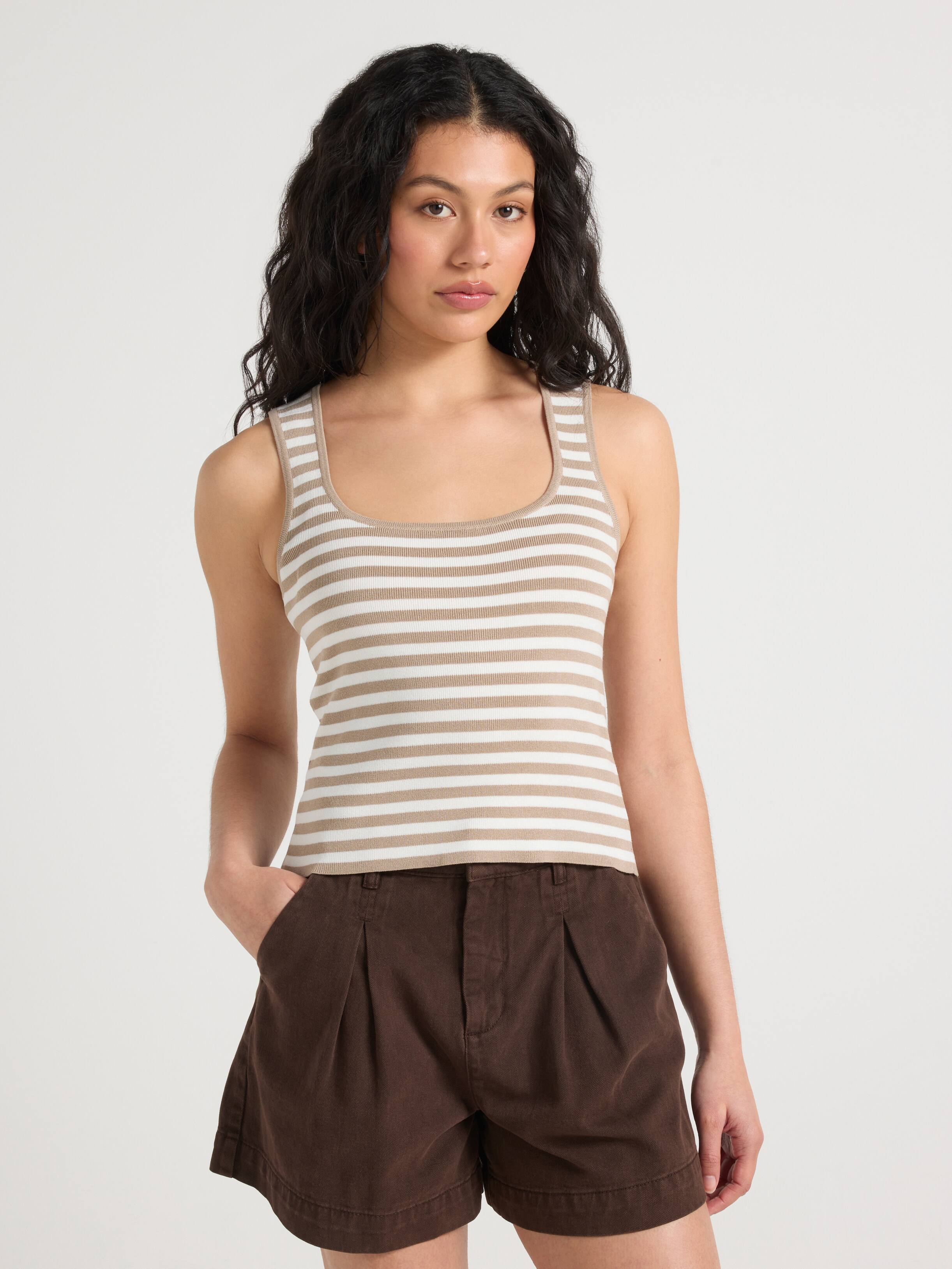 Mila Knit Scoop Tank