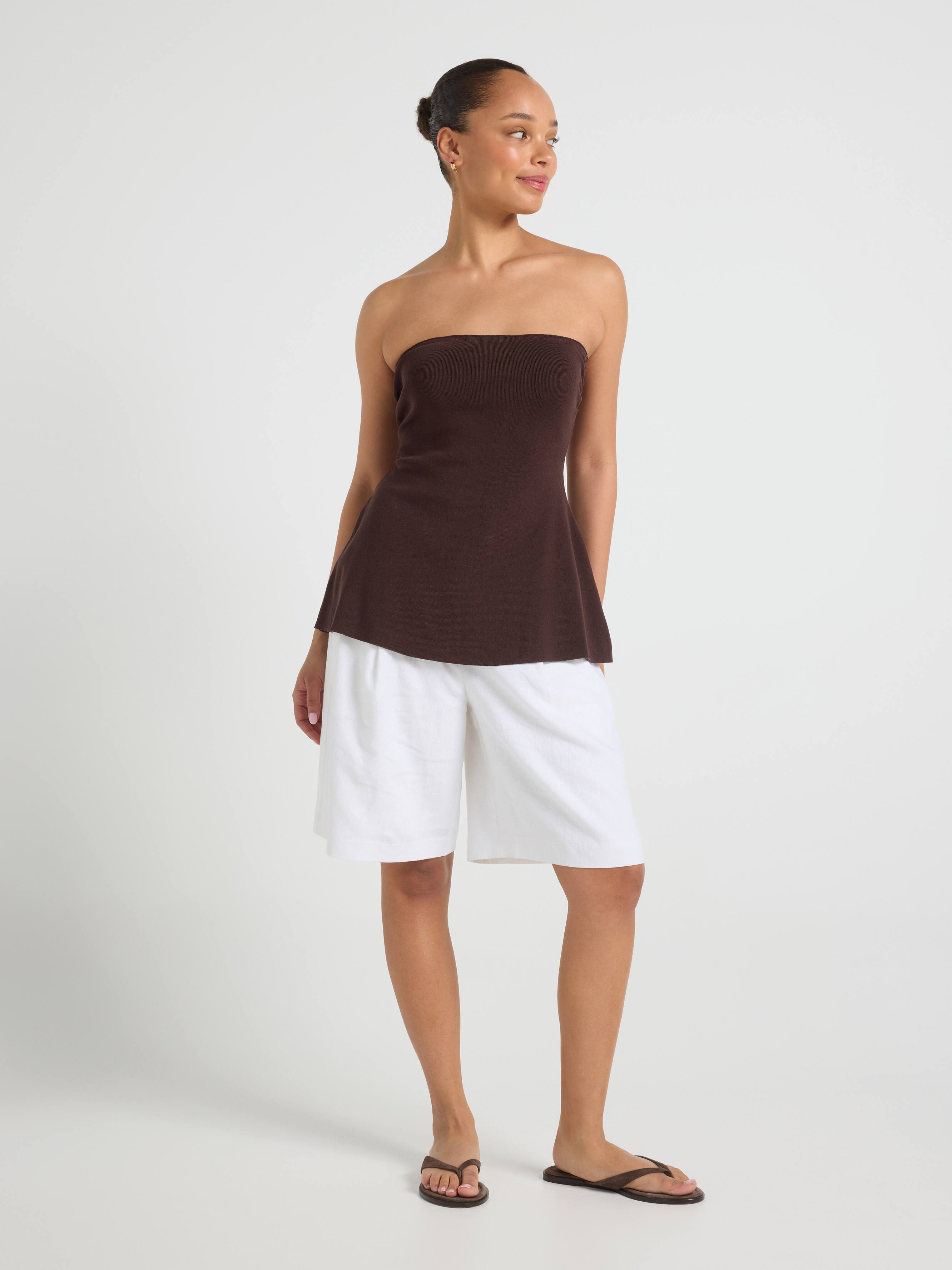 Molly Milano Strapless Top