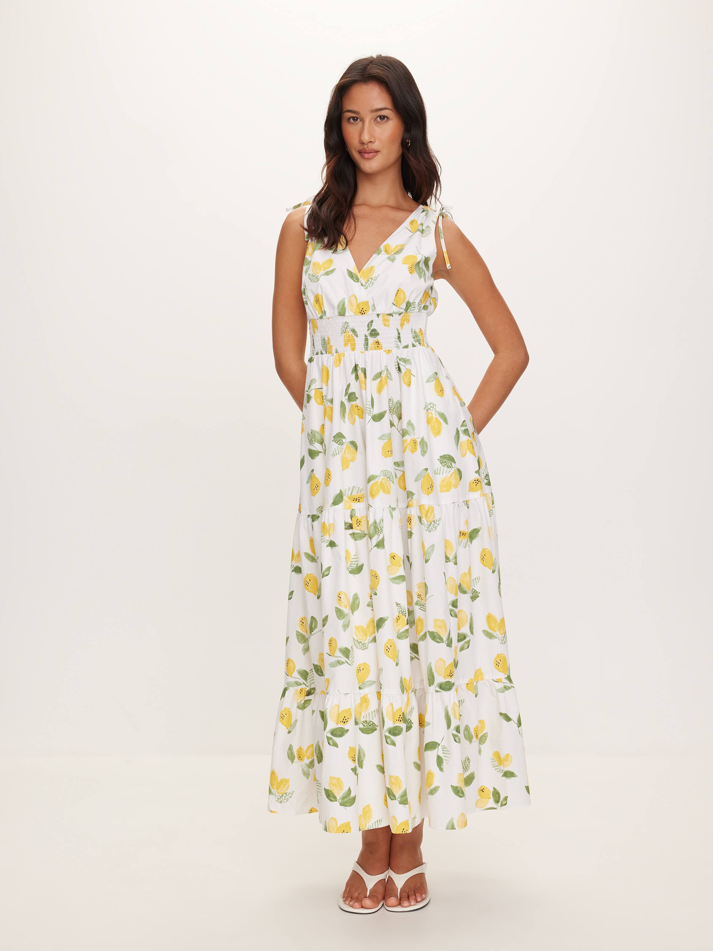Melinda Cotton Midi Dress