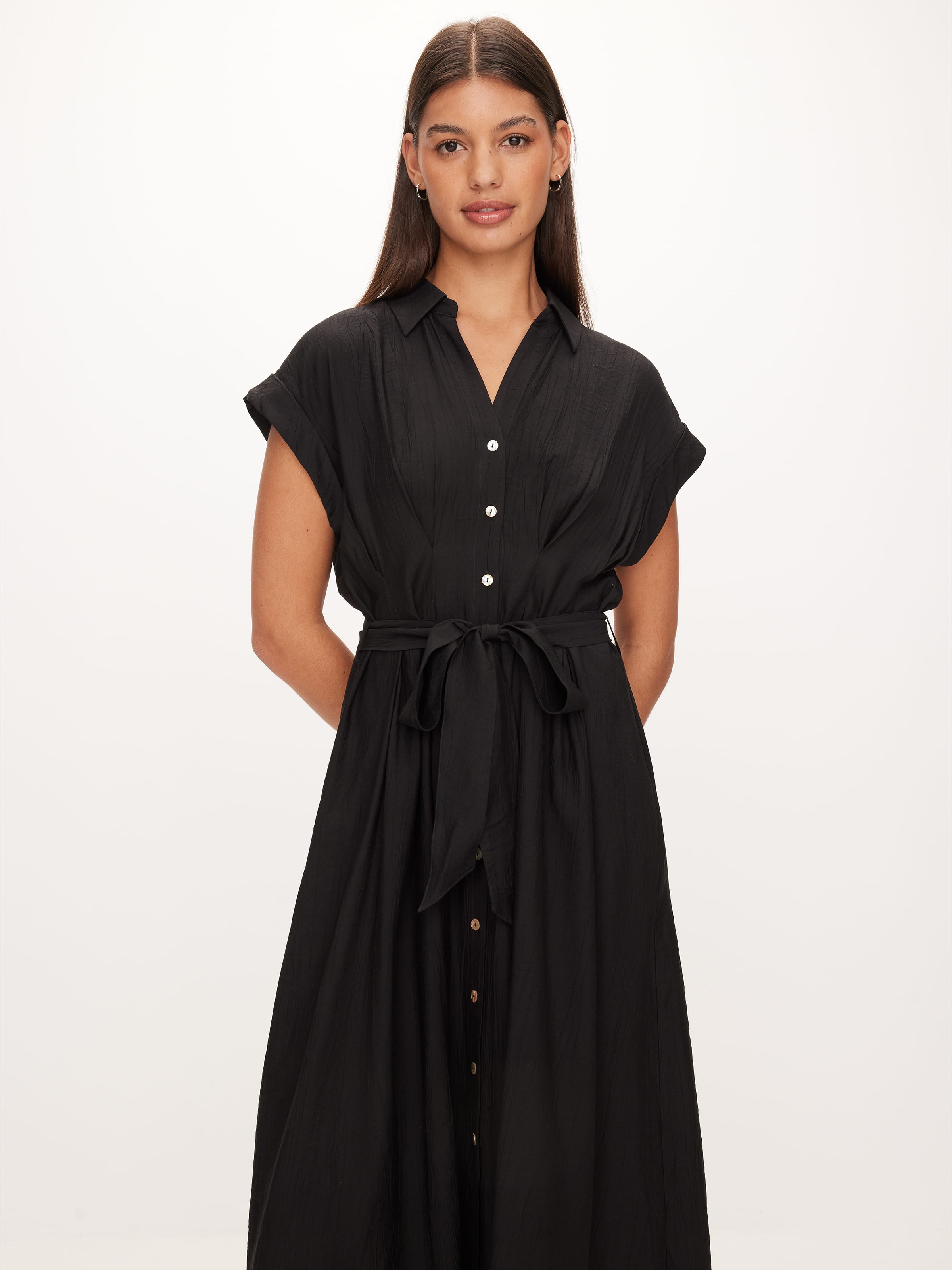 Suki Shirt Midi Dress