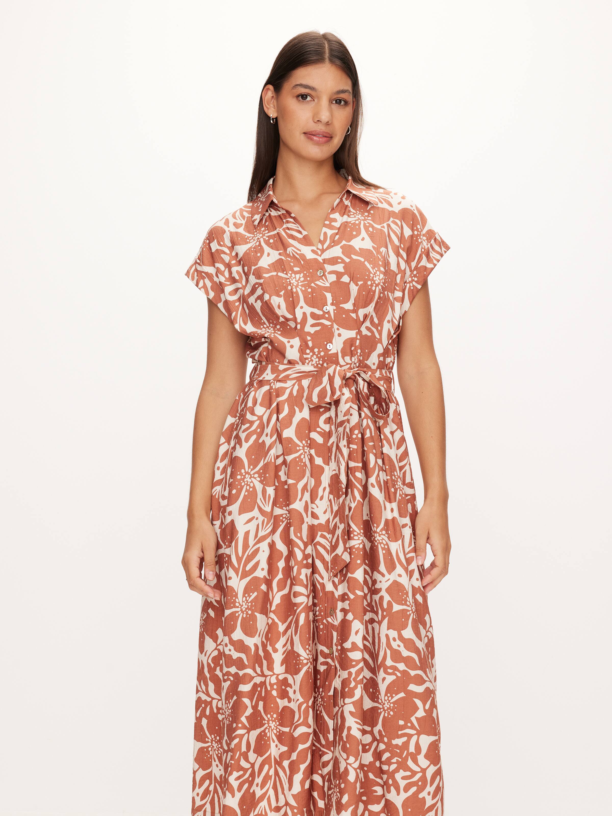 Suki Shirt Midi Dress
