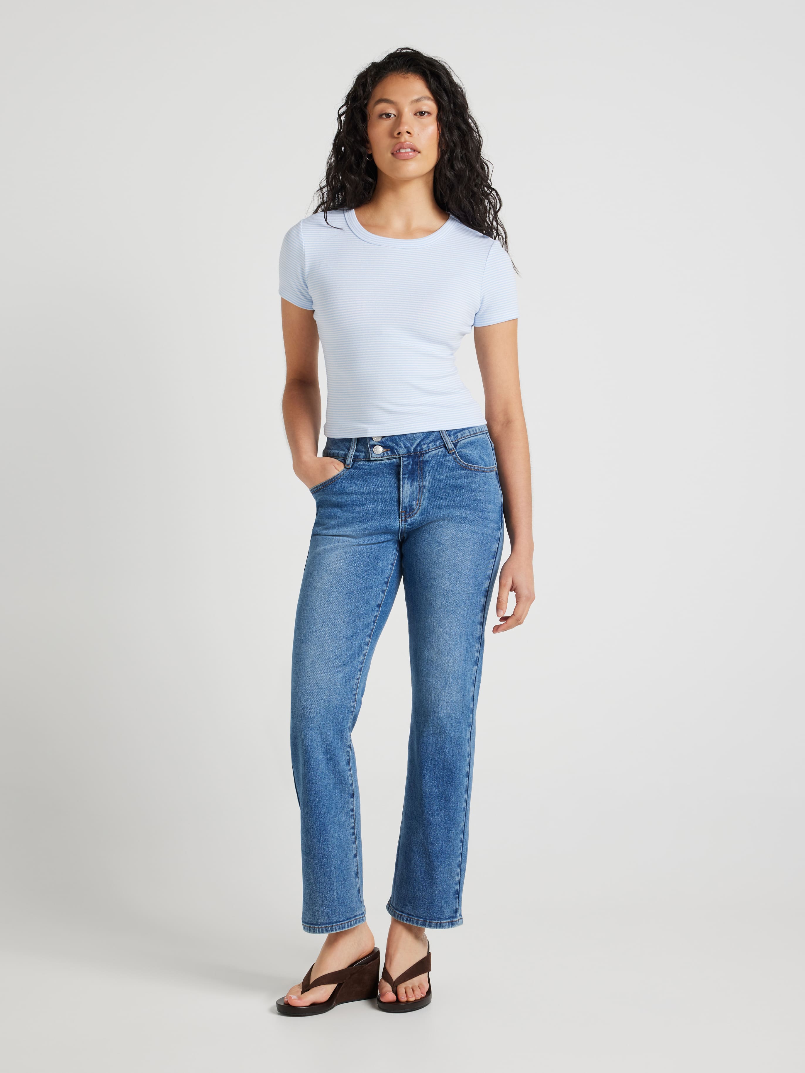 Cindy 90S Straight Jean