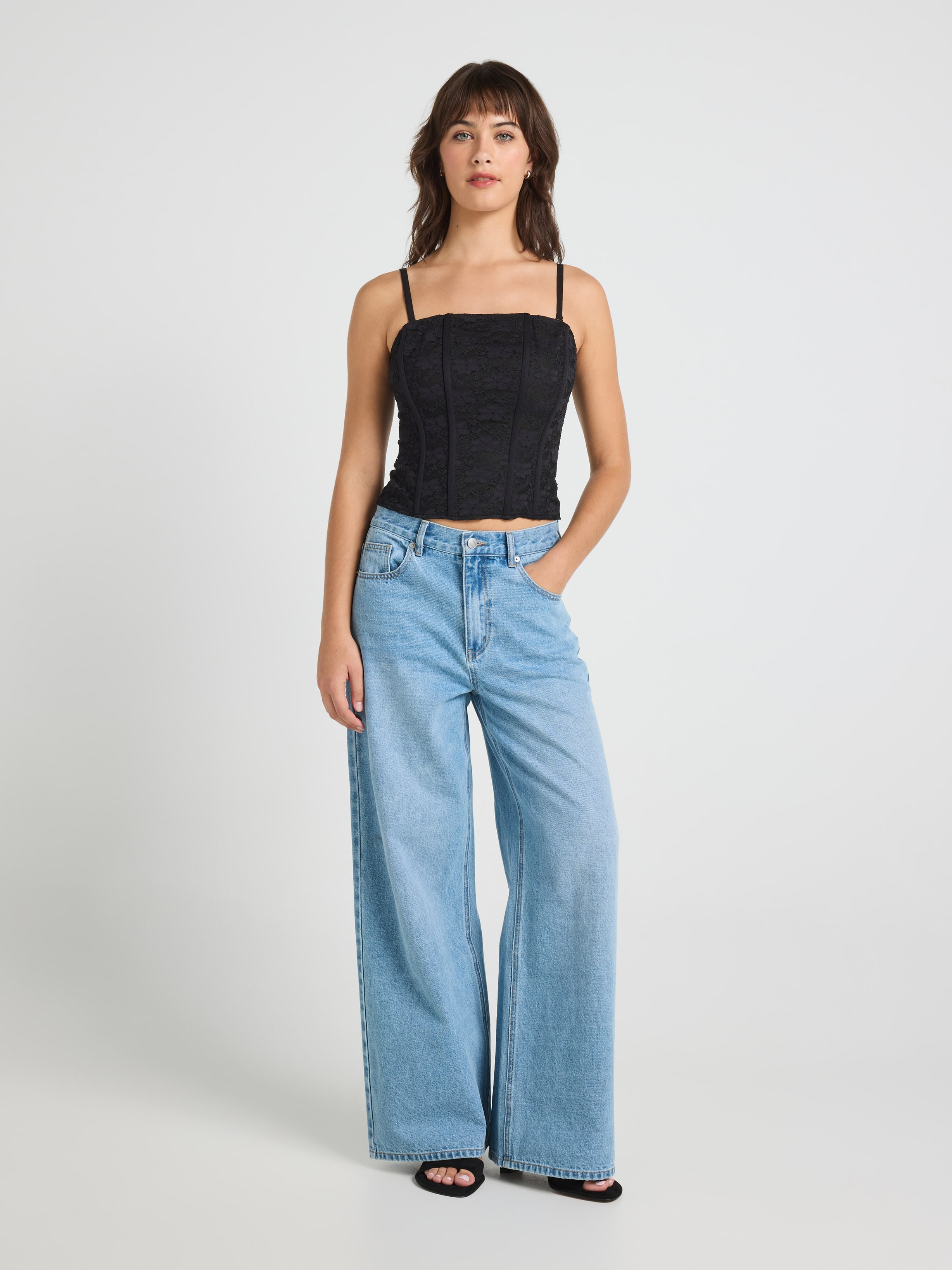 Whitney Wide And High Jeans