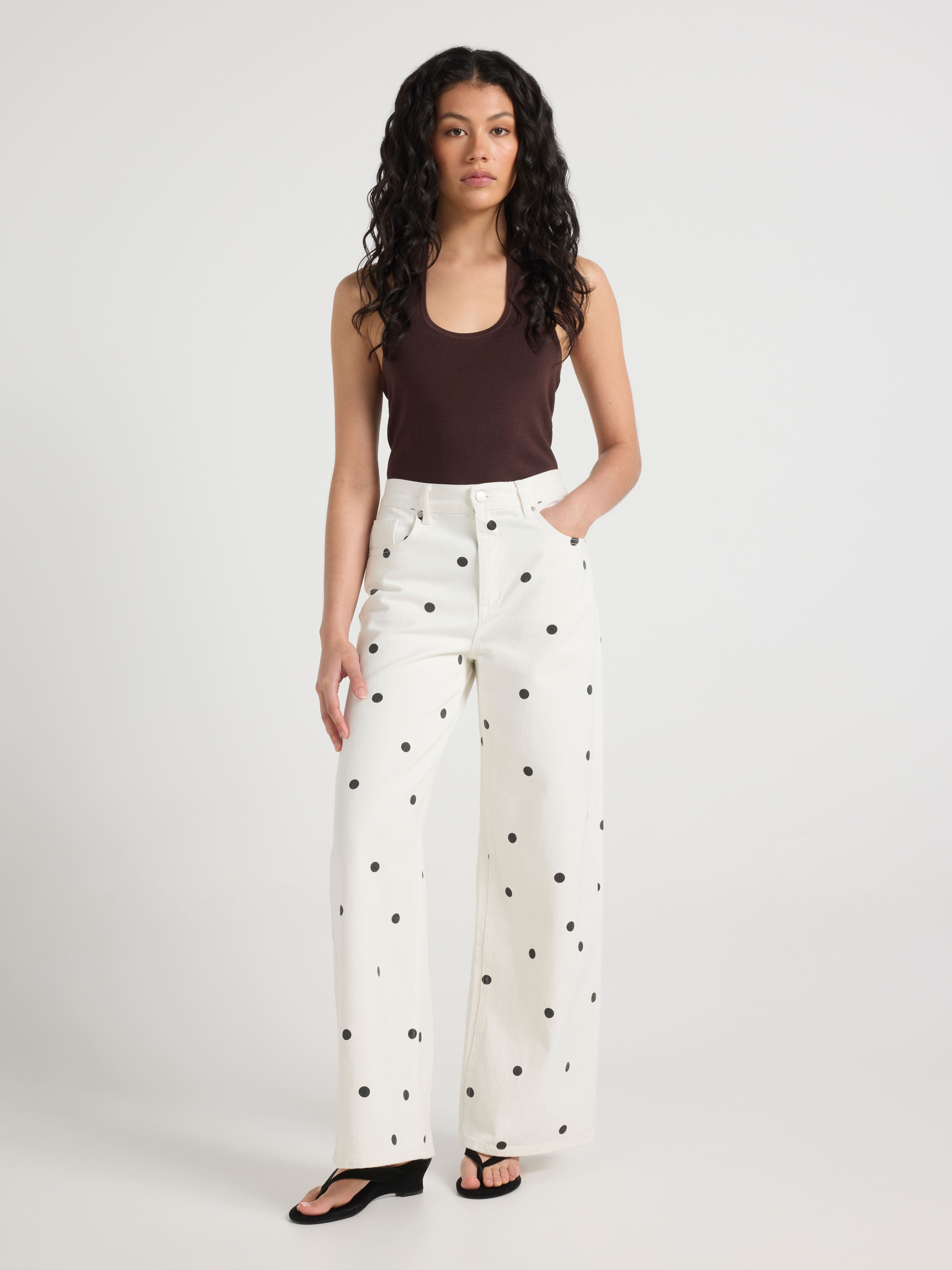 Whitney Wide And High Jeans