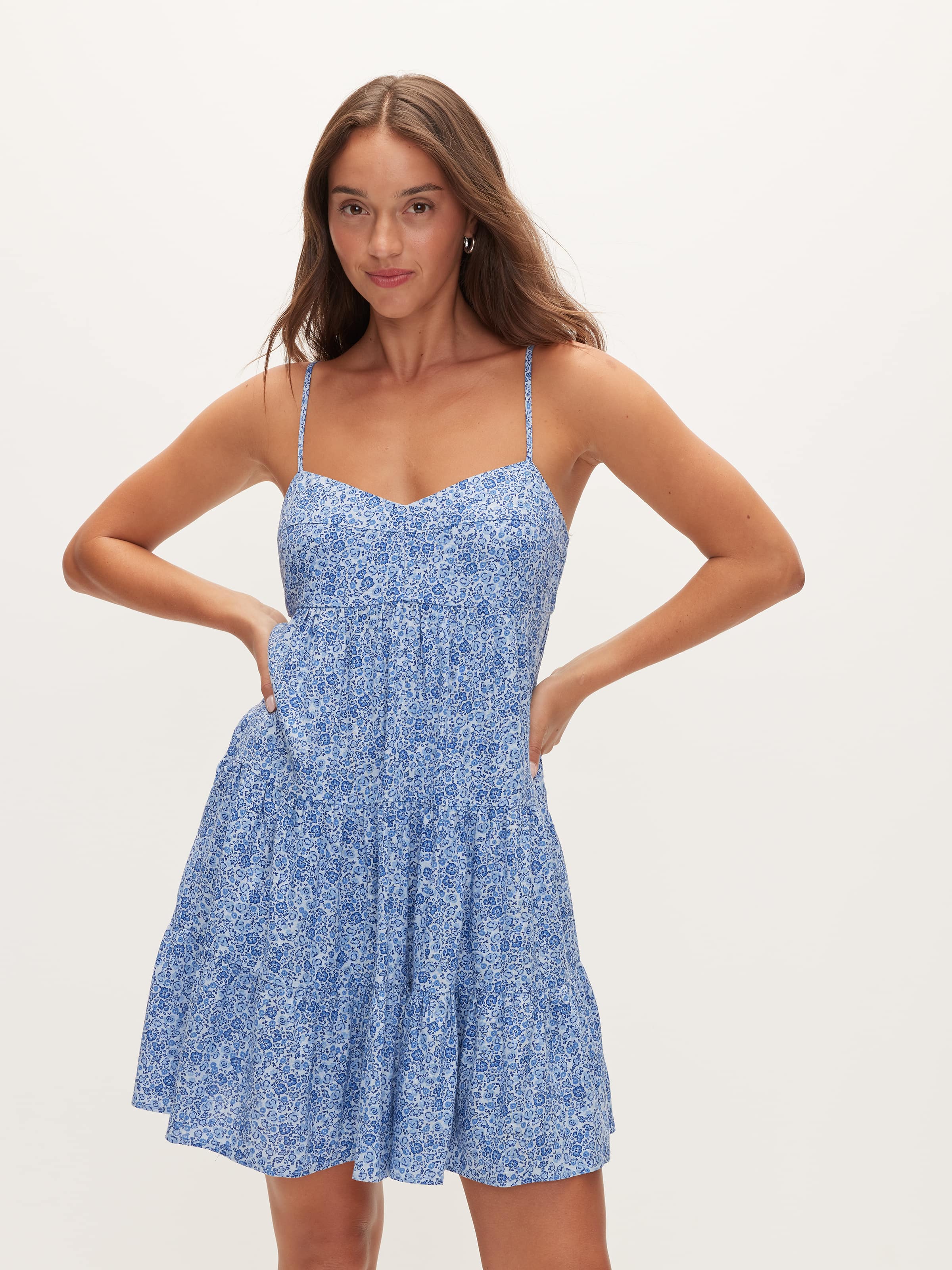 True Strappy Mini Dress